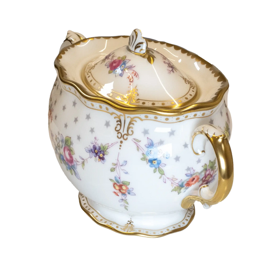 Royal Crown Derby Antoinette Covered Sugar Bowl Charterwells
