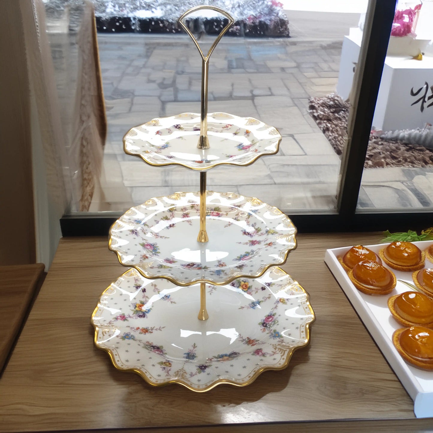 Royal Crown Derby Antoinette Cake Stand