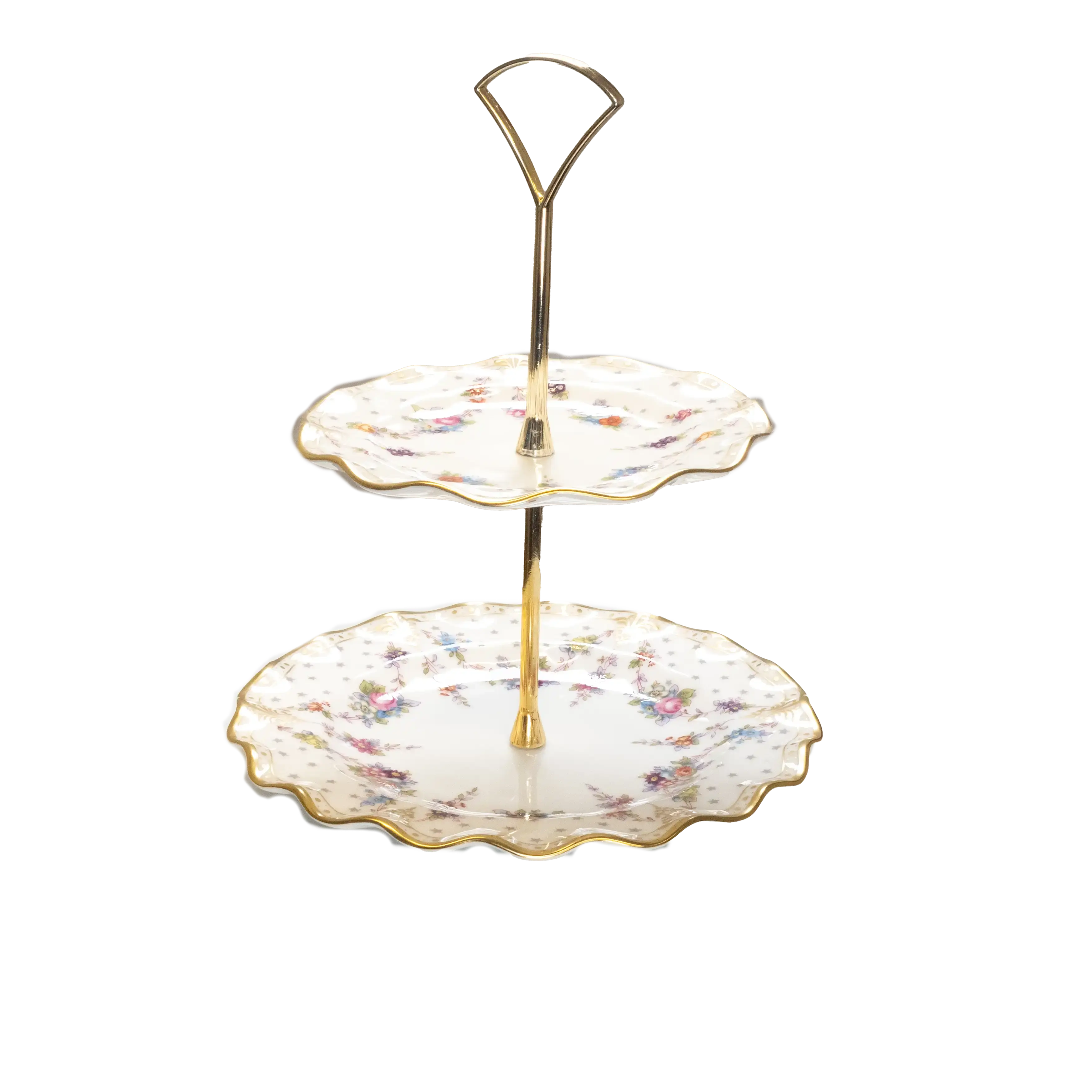 royal crown derby antoinette multi tier cake stand - Charterwells