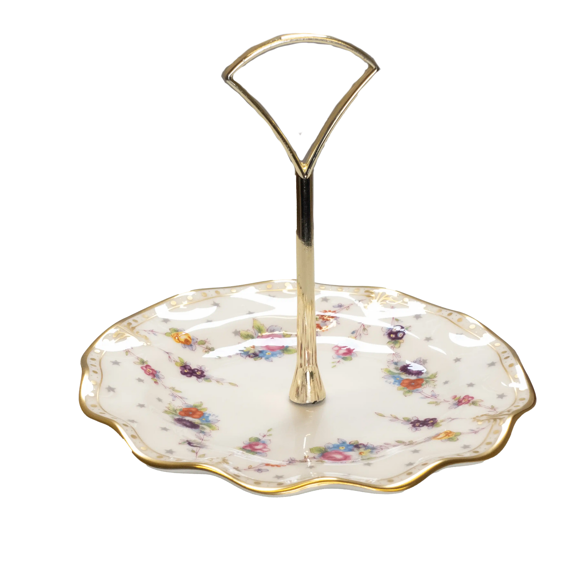 royal crown derby antoinette multi tier cake stand - Charterwells