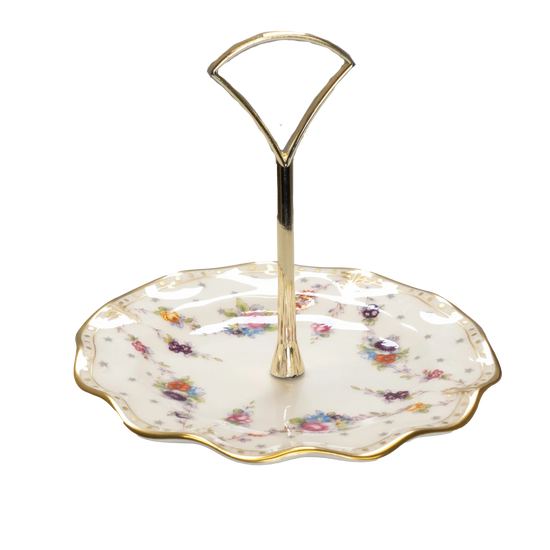 royal crown derby antoinette multi tier cake stand - Charterwells