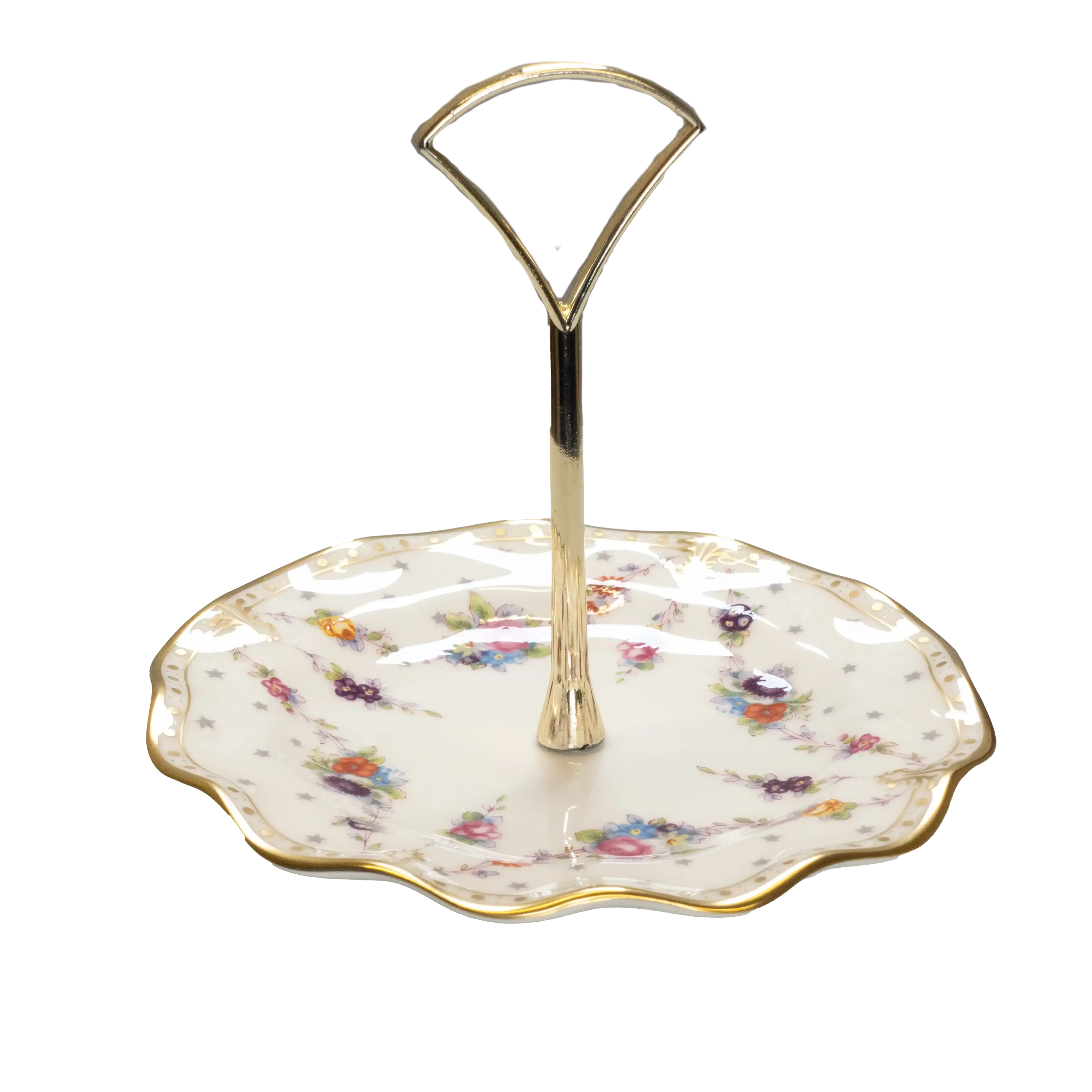 royal crown derby antoinette multi tier cake stand - Charterwells