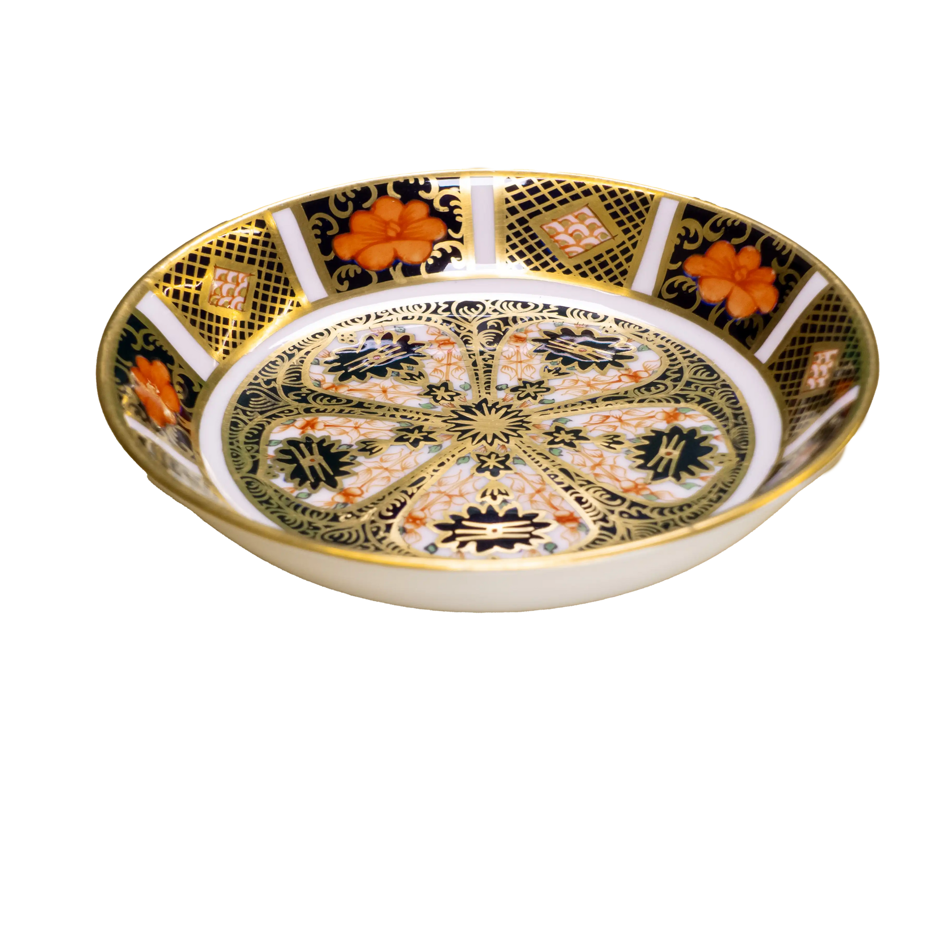 royal crown derby 1st quality old imari 1128 1963 tray - Charterwells