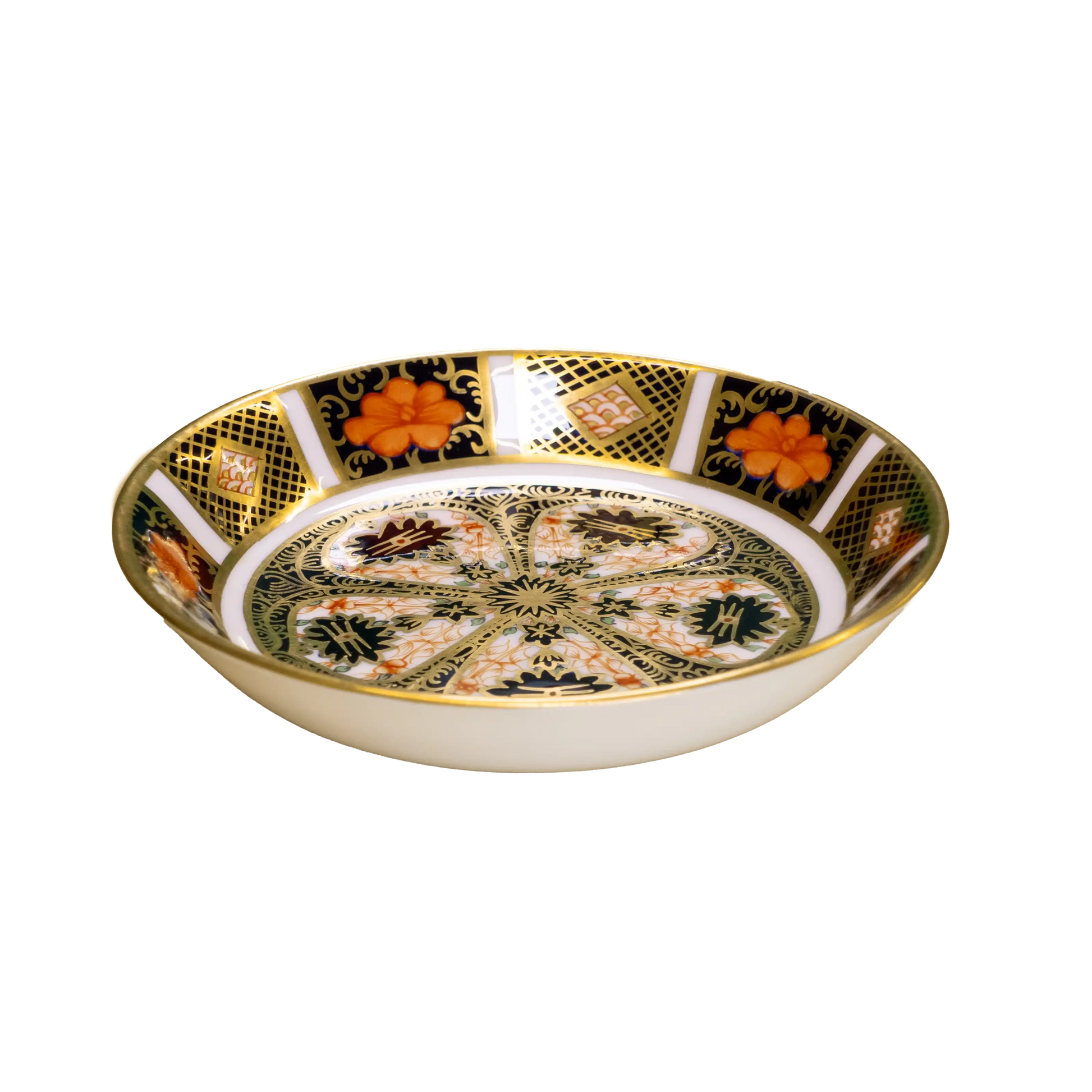 royal crown derby 1st quality old imari 1128 1963 tray - Charterwells