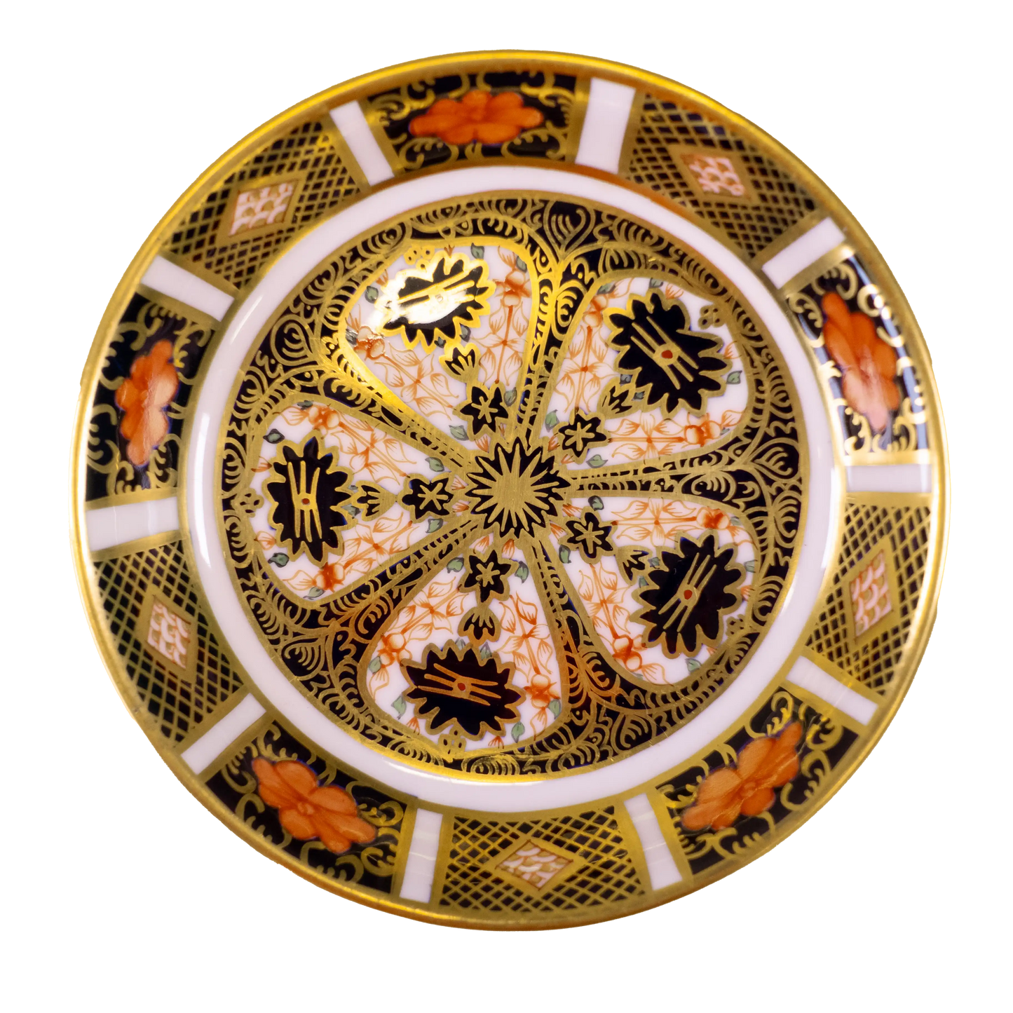 royal crown derby 1st quality old imari 1128 1963 tray - Charterwells