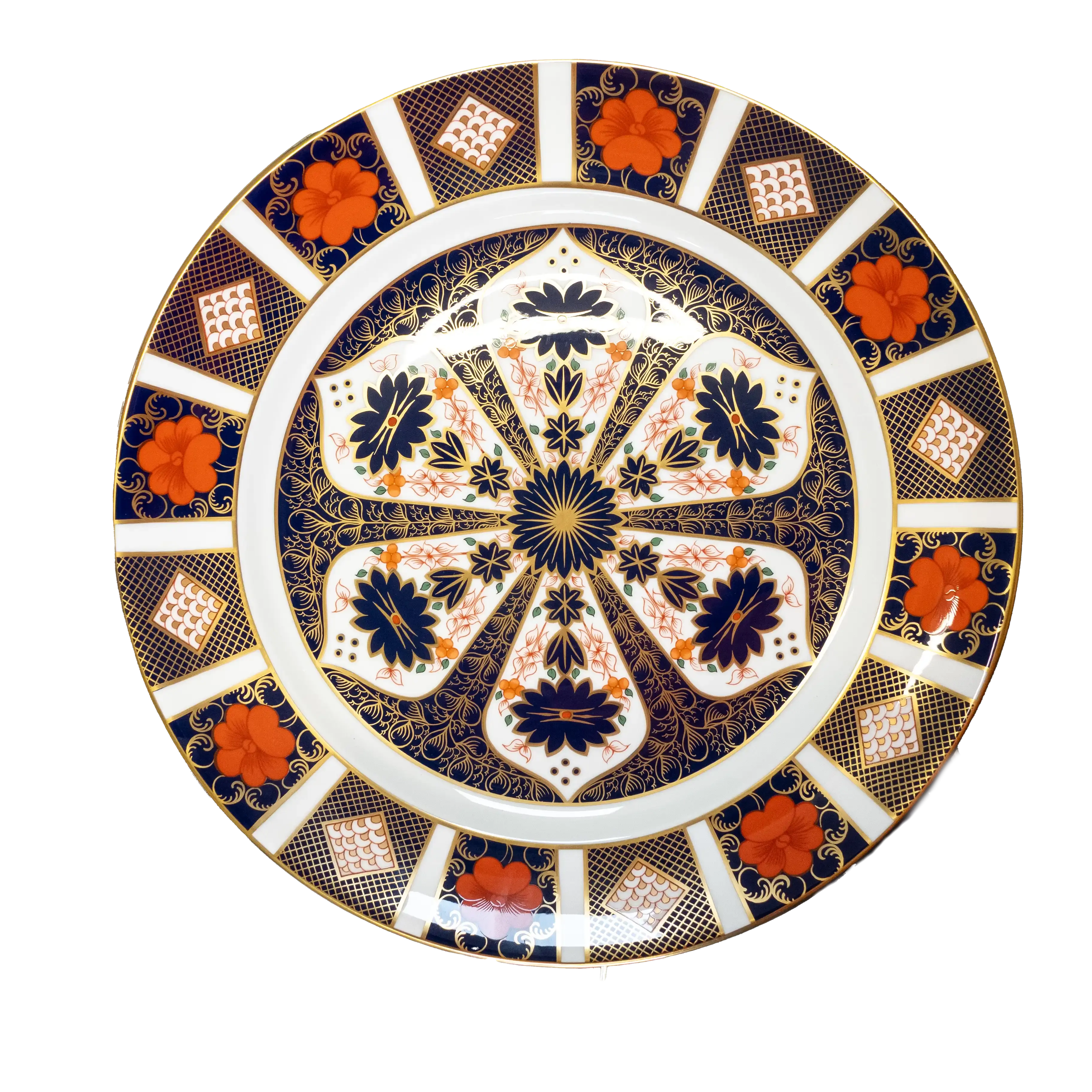 Royal Crown Derby Imari 1128 Chop Plate Bone China Charterwells