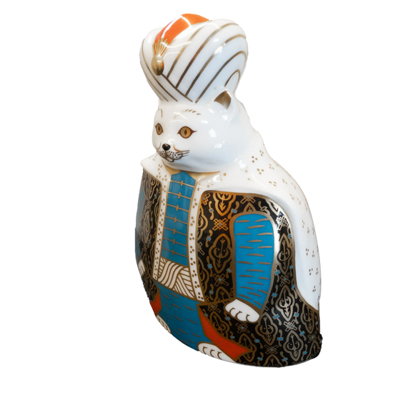 Royal Crown Derby Royal Cats Series Persian Cat Charterwells
