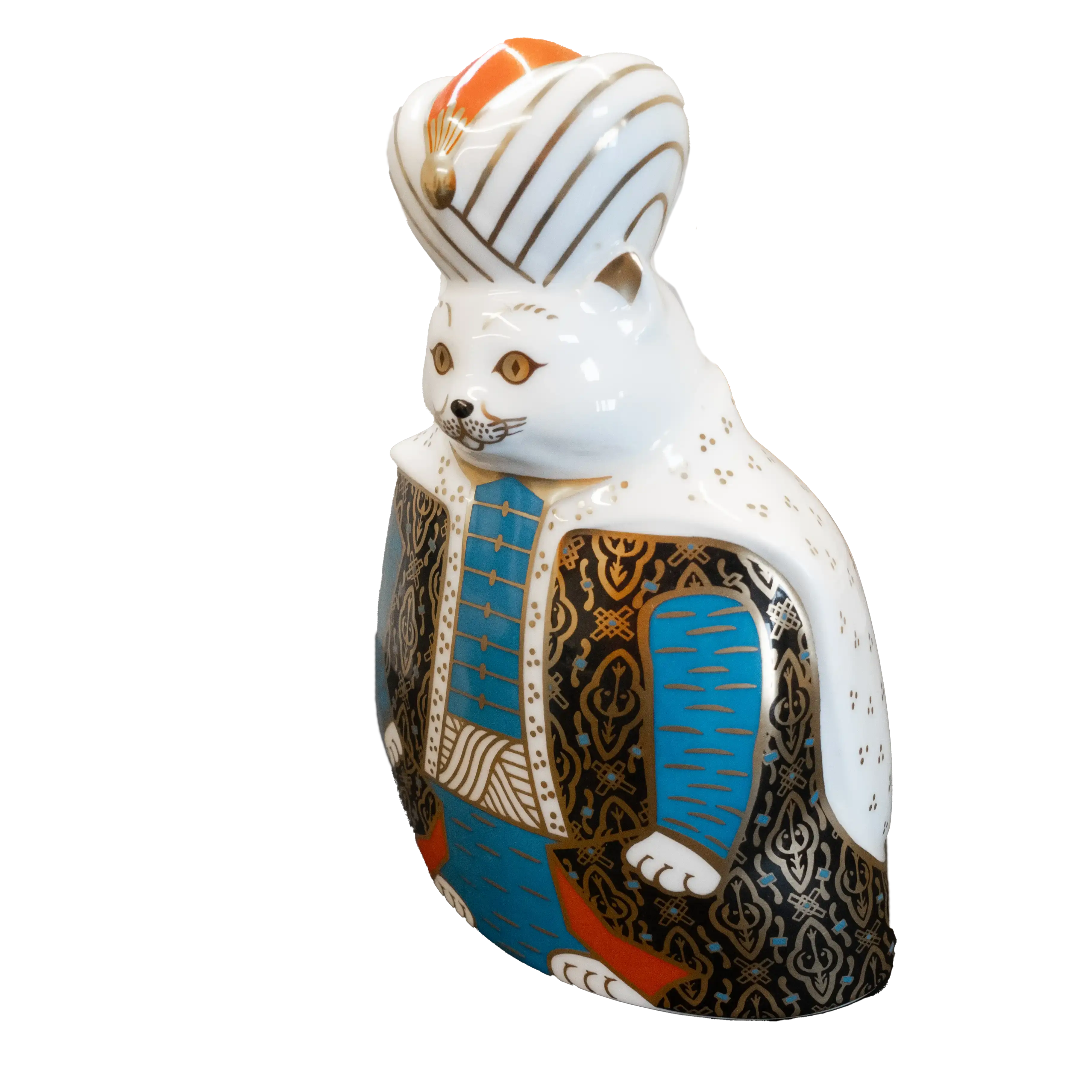 Royal Crown Derby Royal Cats Series Persian Cat Charterwells