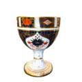 Royal Crown Derby Imari 1128 Porcelain Chalice Goblet Charterwells