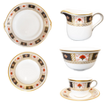 Royal Crown Derby Border Tea Set - Charterwells