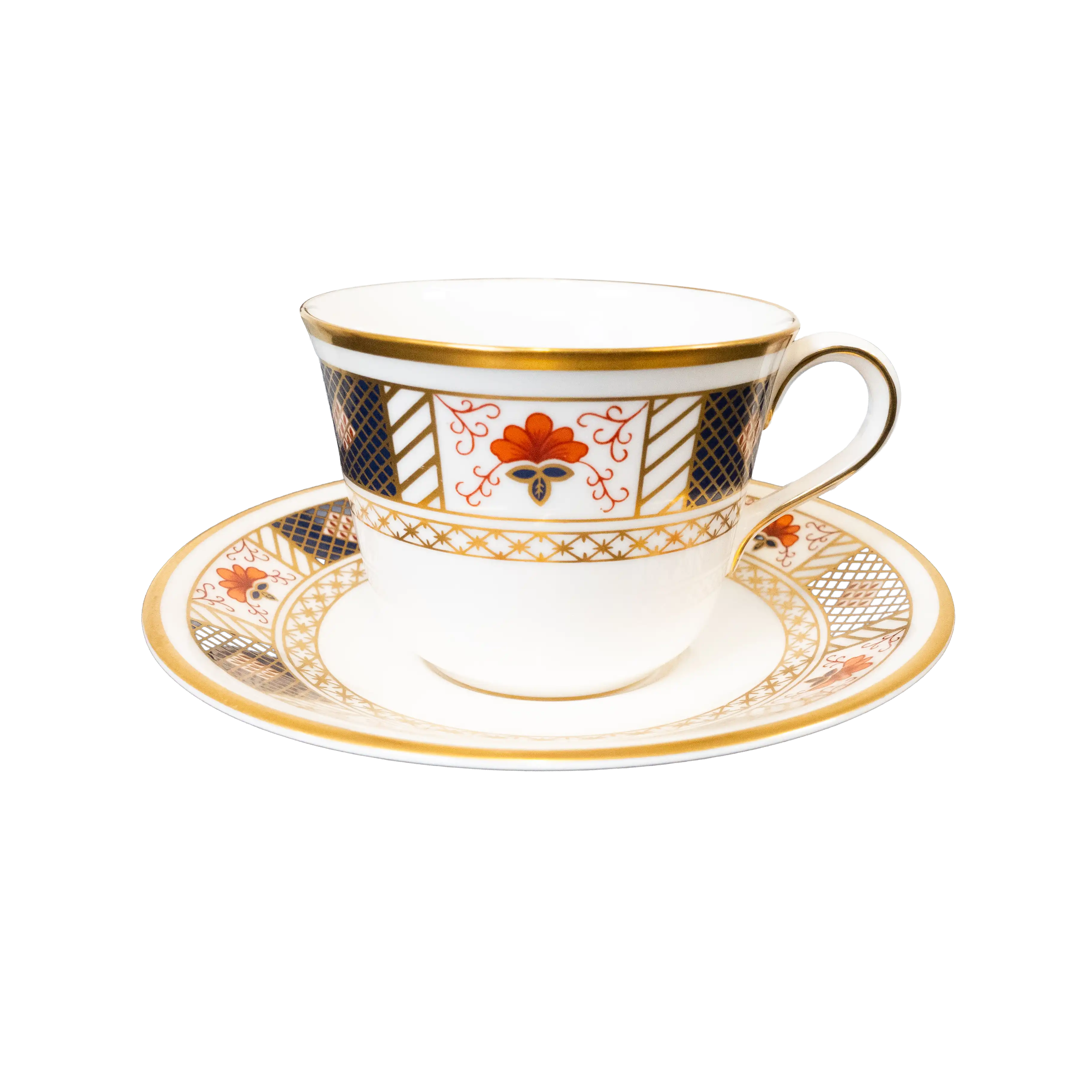 Royal Crown Derby Border Tea Set - Charterwells
