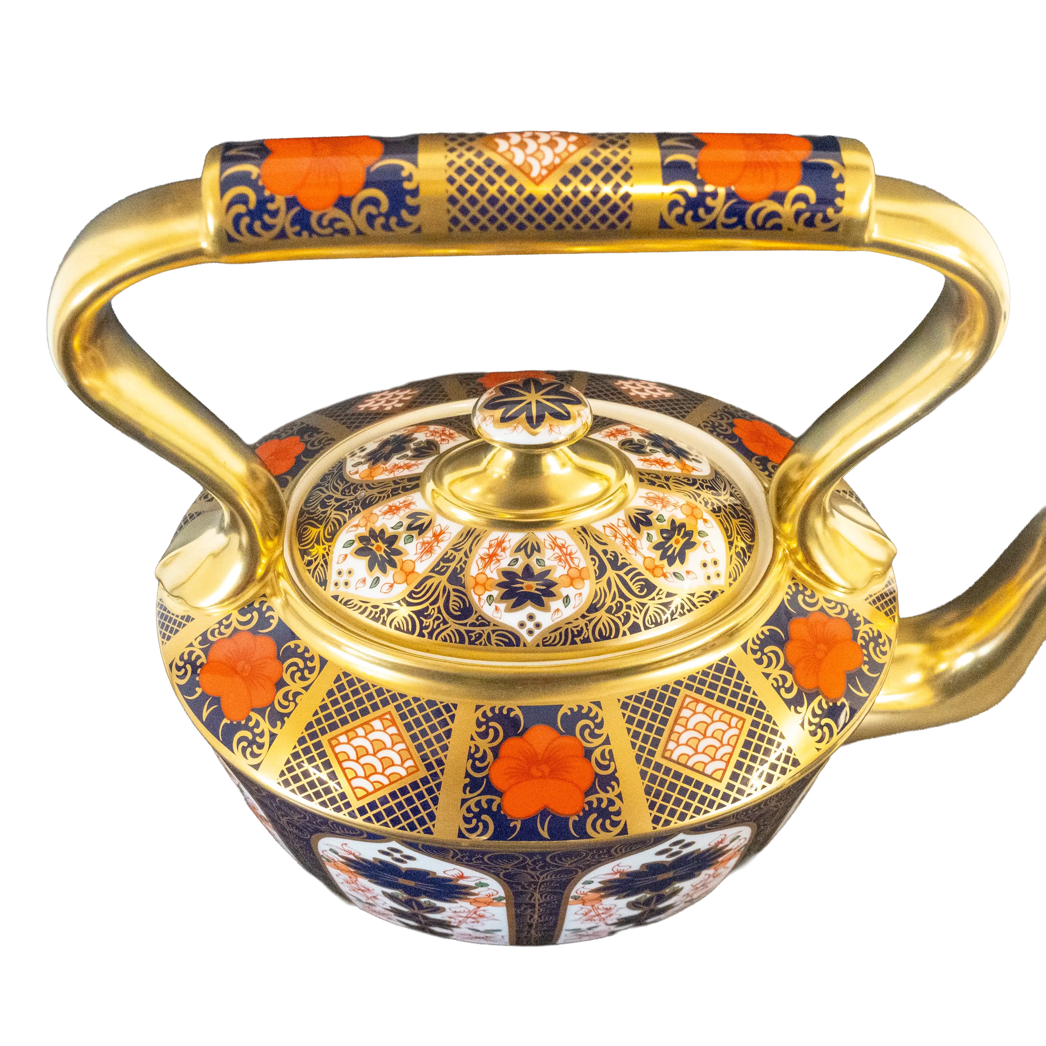 Royal Crown Derby Imari SGB Large Kettle Charterwells