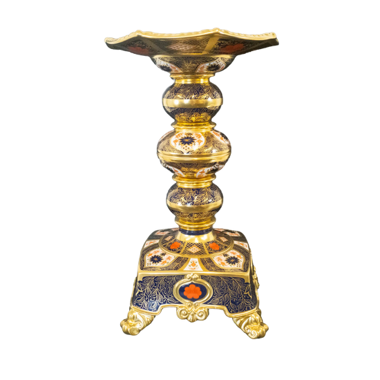 Royal Crown Derby Imari SGB Prestige Candlestick Charterwells