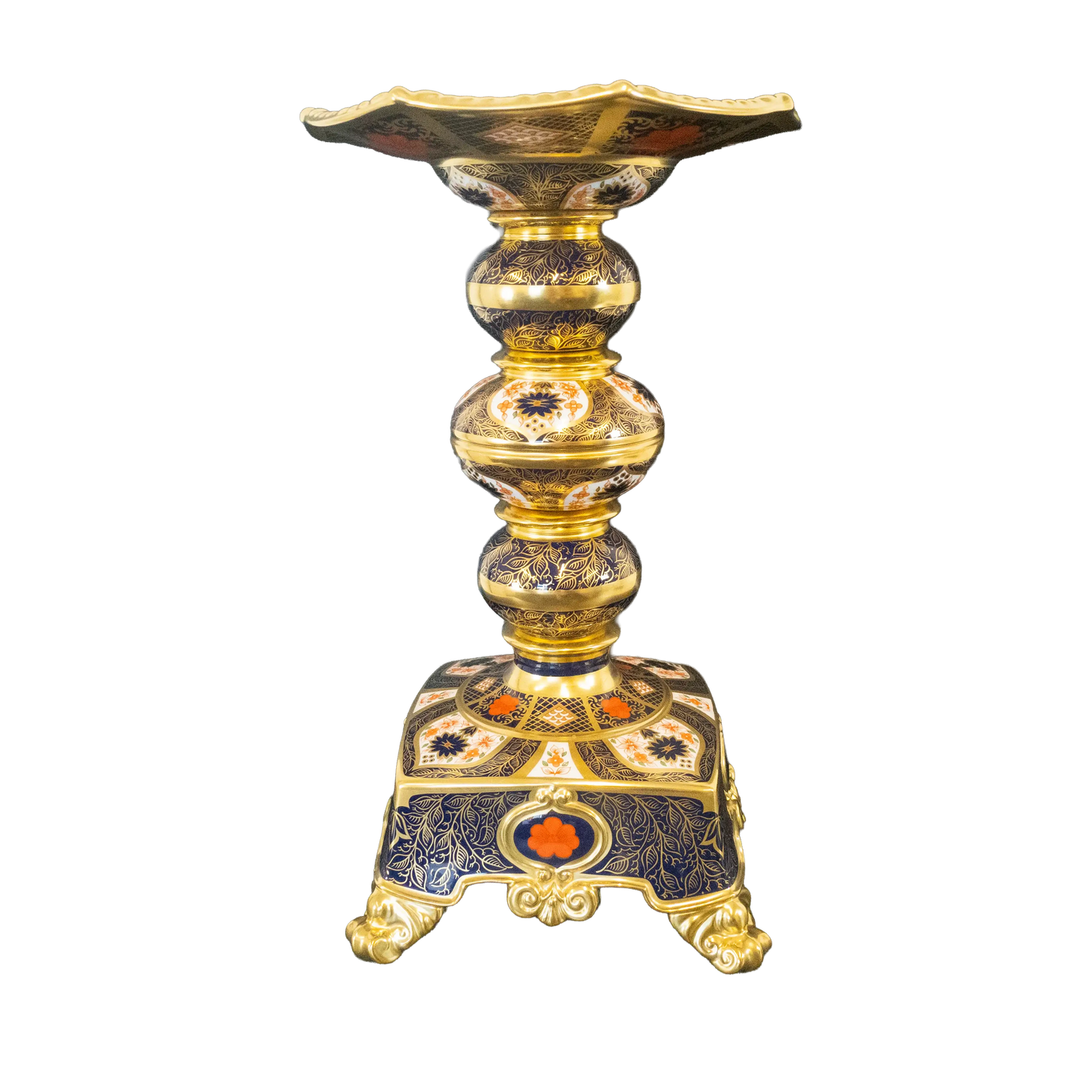 Royal Crown Derby Imari SGB Prestige Candlestick Charterwells