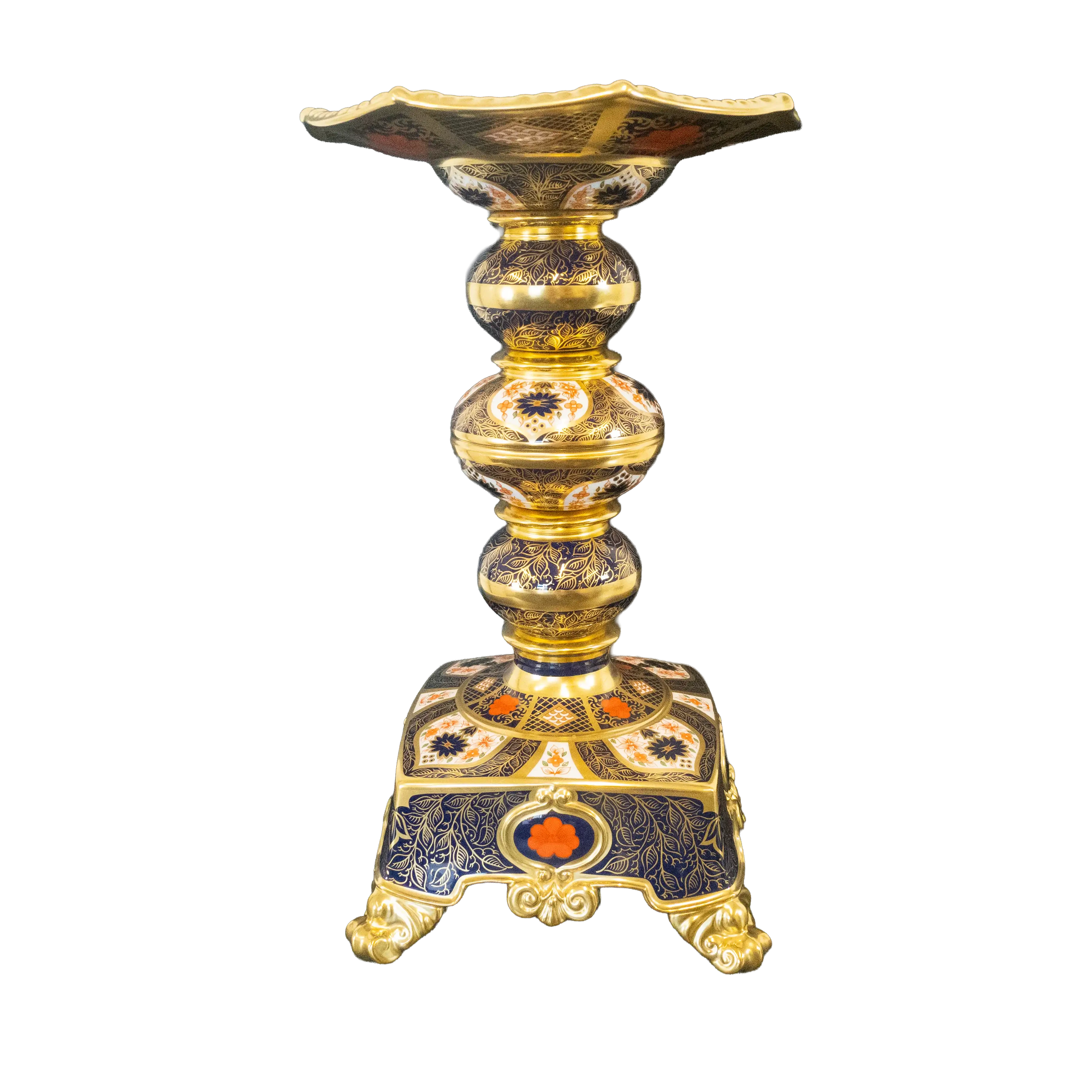 Royal Crown Derby Imari SGB Prestige Candlestick Charterwells