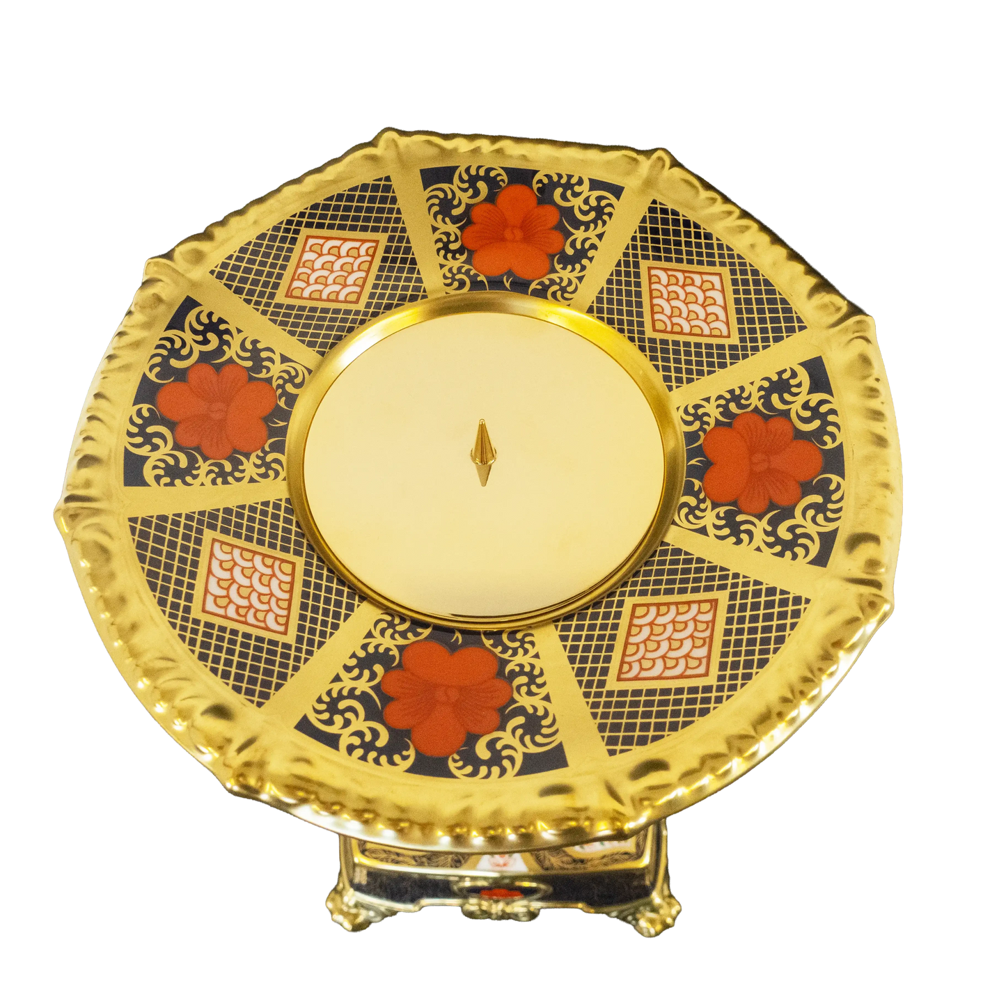 Royal Crown Derby Imari SGB Prestige Candlestick Charterwells