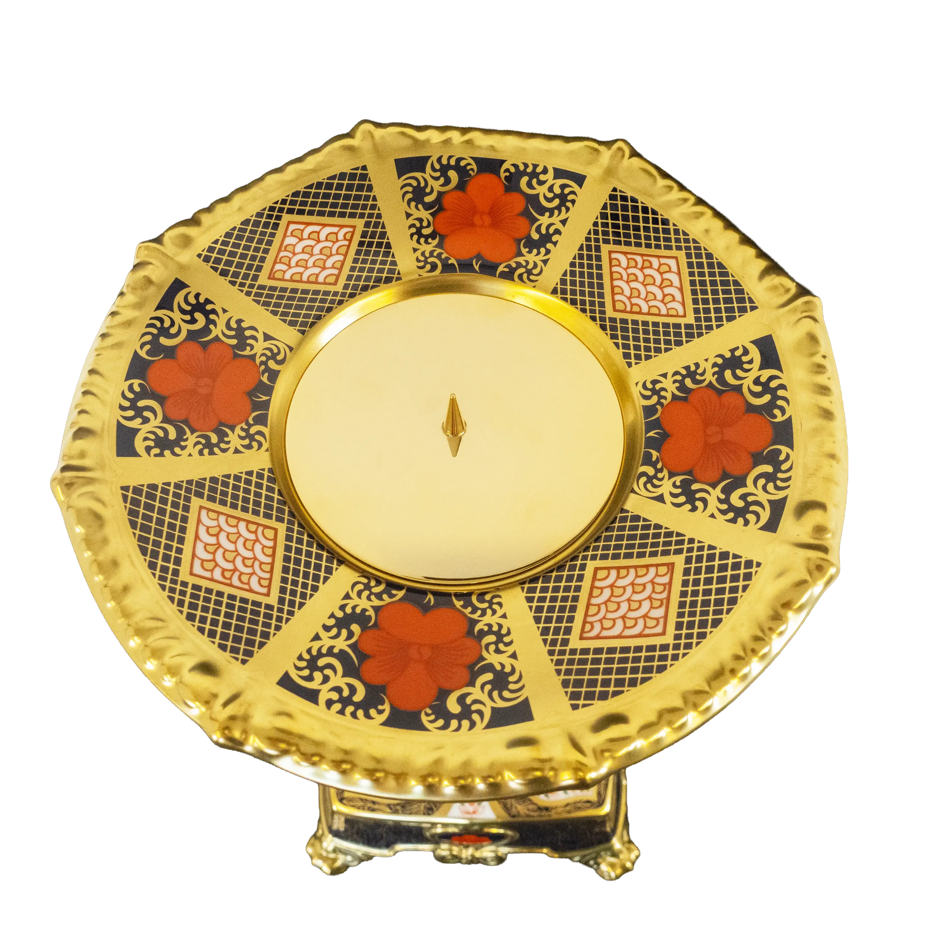 Royal Crown Derby Imari SGB Prestige Candlestick Charterwells