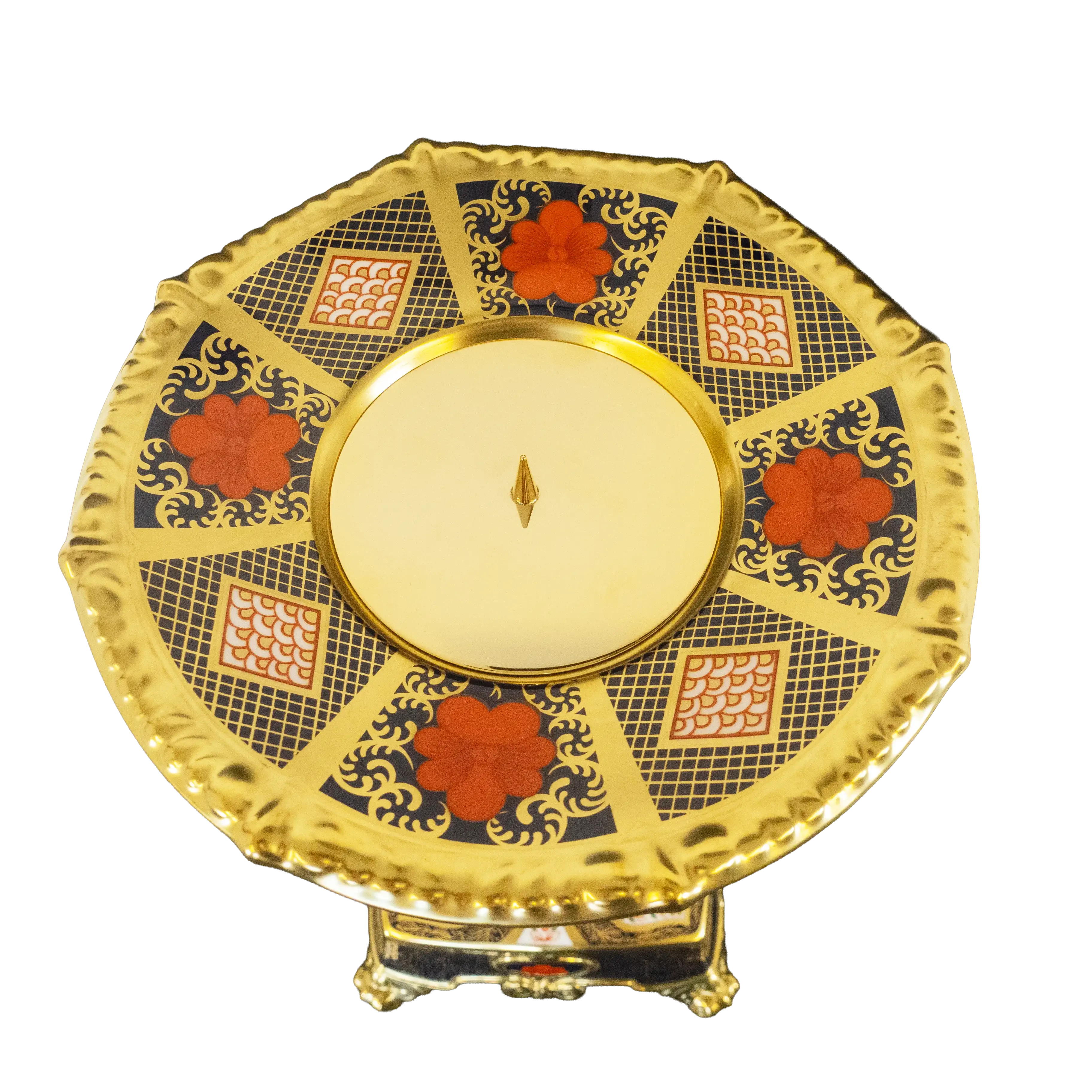 Royal Crown Derby Imari SGB Prestige Candlestick Charterwells
