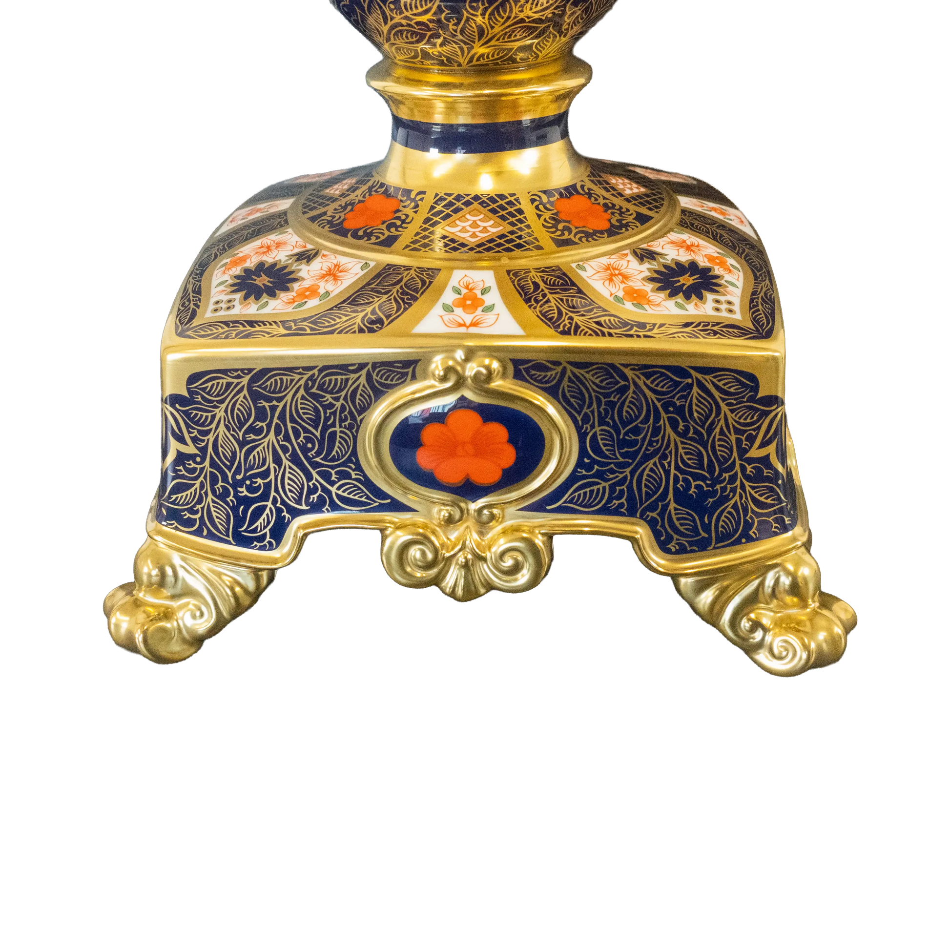 Royal Crown Derby Imari SGB Prestige Candlestick Charterwells