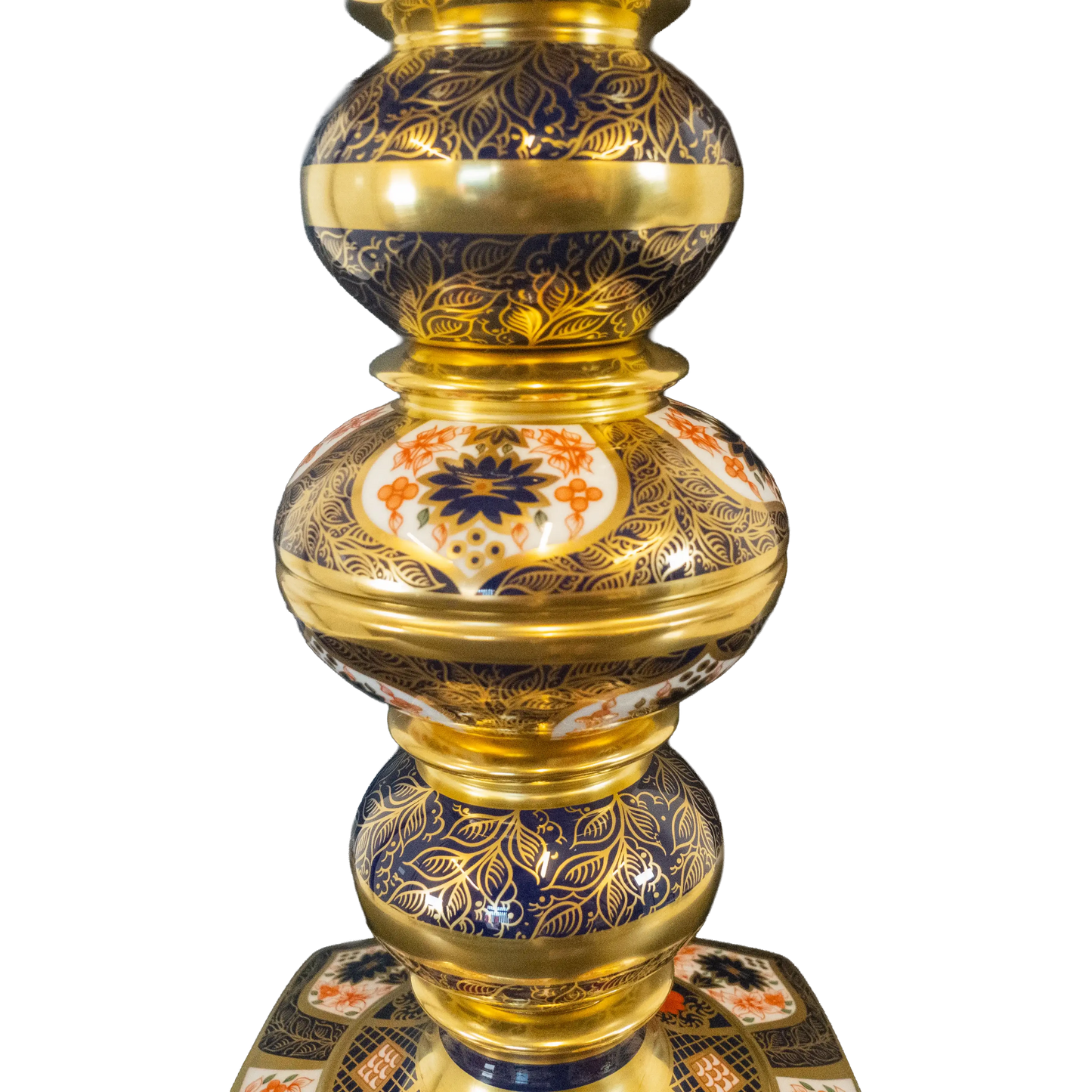 Royal Crown Derby Imari SGB Prestige Candlestick Charterwells