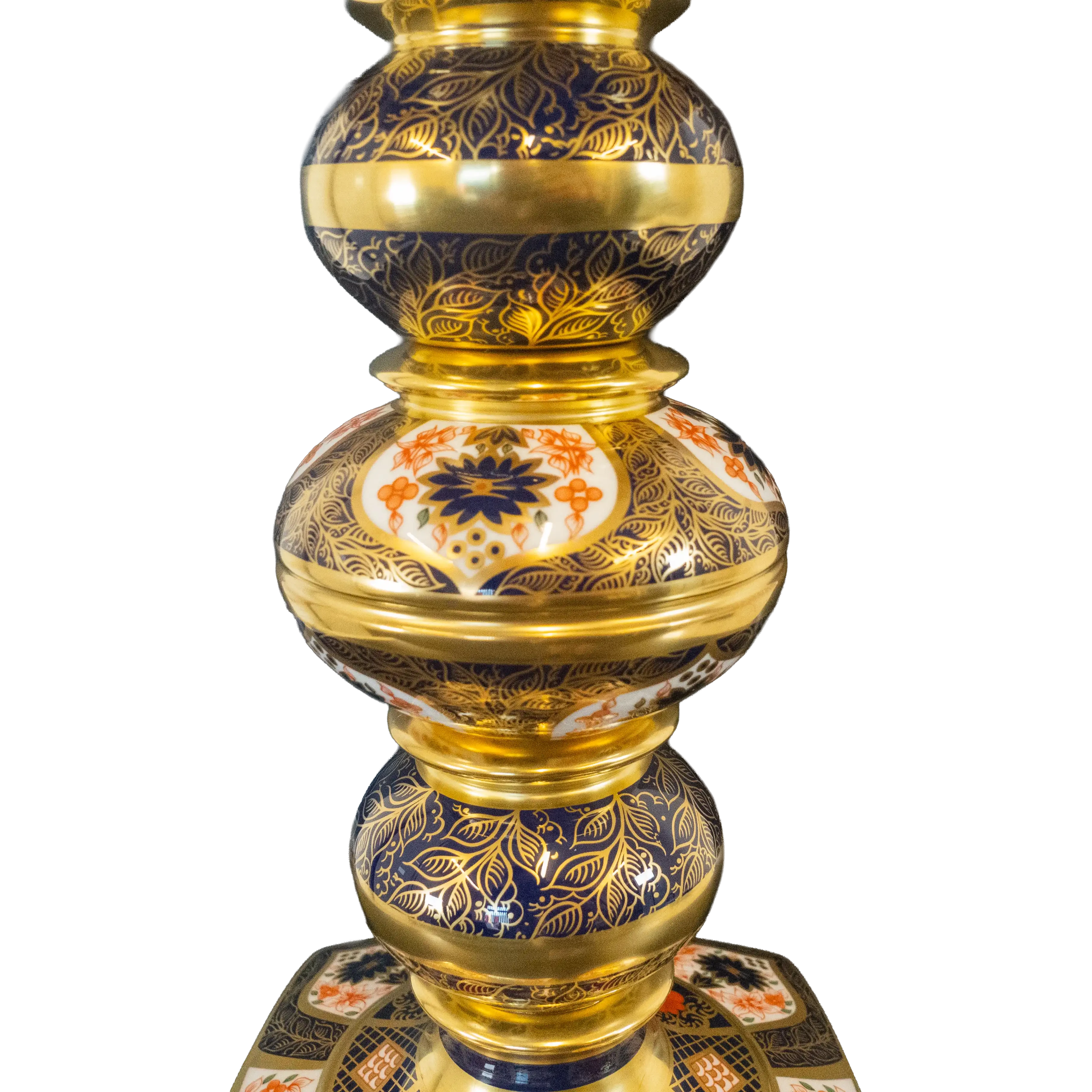 Royal Crown Derby Imari SGB Prestige Candlestick Charterwells