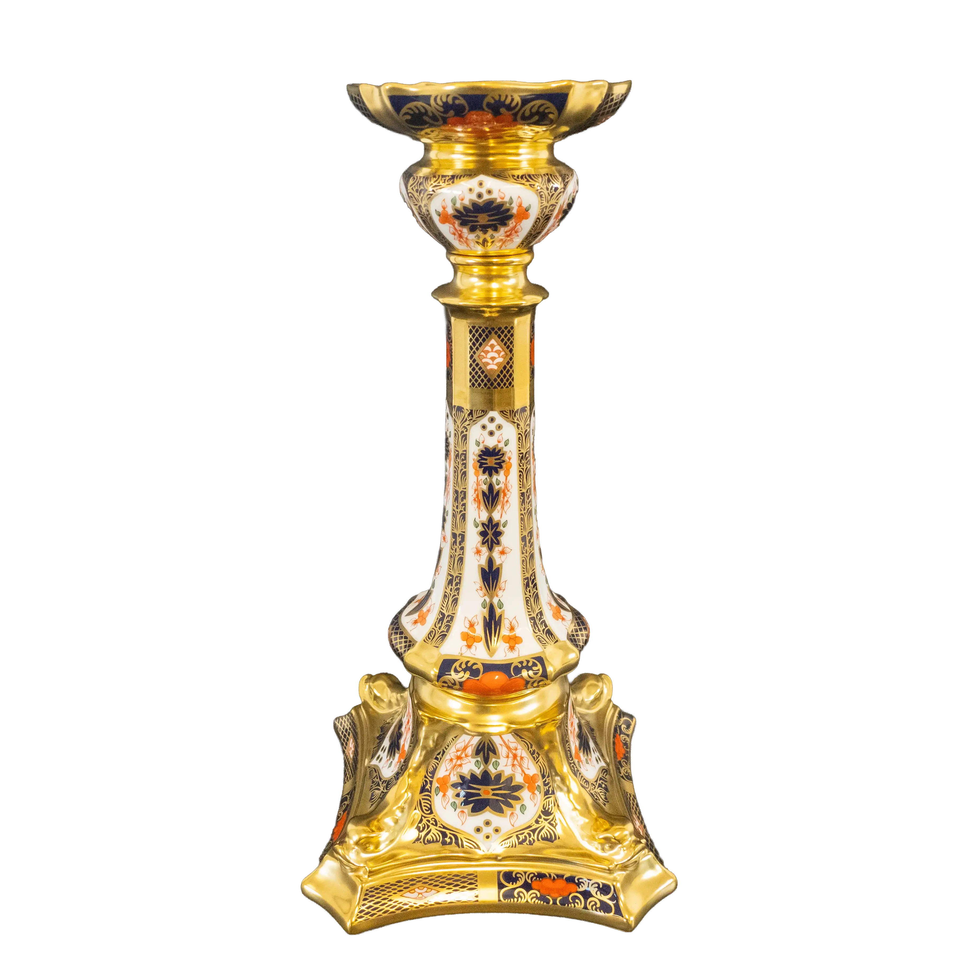 Royal Crown Derby Imari SGB Large Candlestick Charterwells