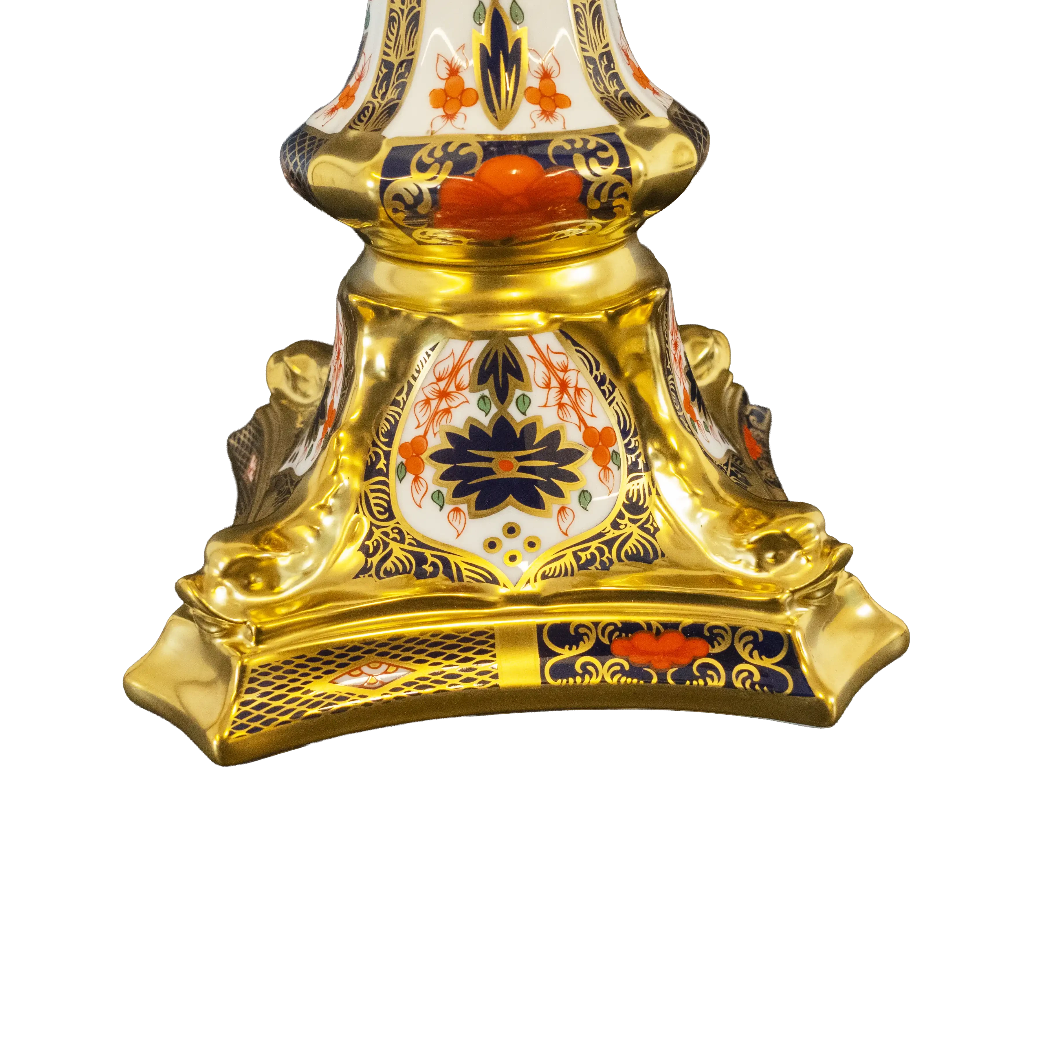 Royal Crown Derby Imari SGB Large Candlestick Charterwells