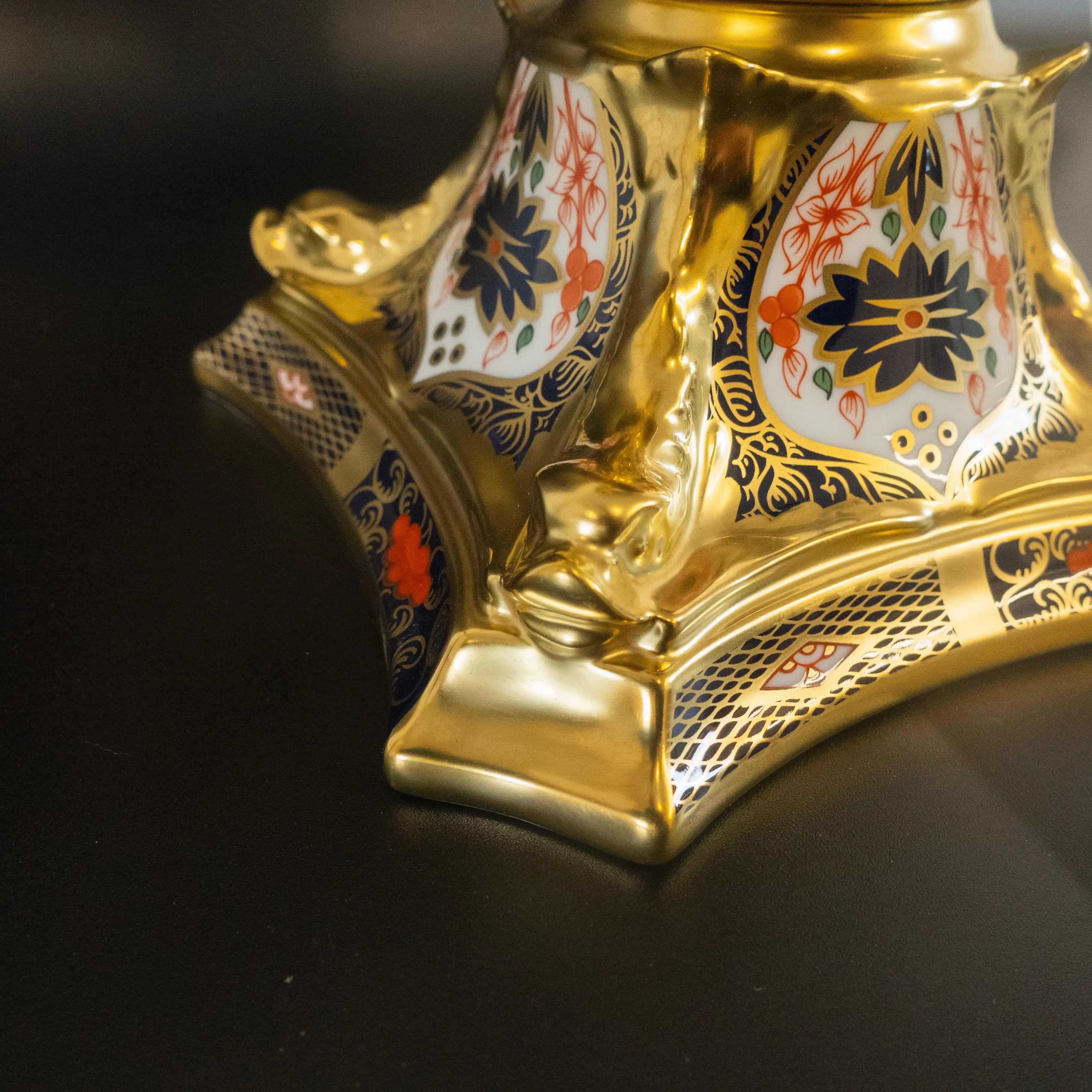 Royal Crown Derby Imari SGB Large Candlestick Charterwells