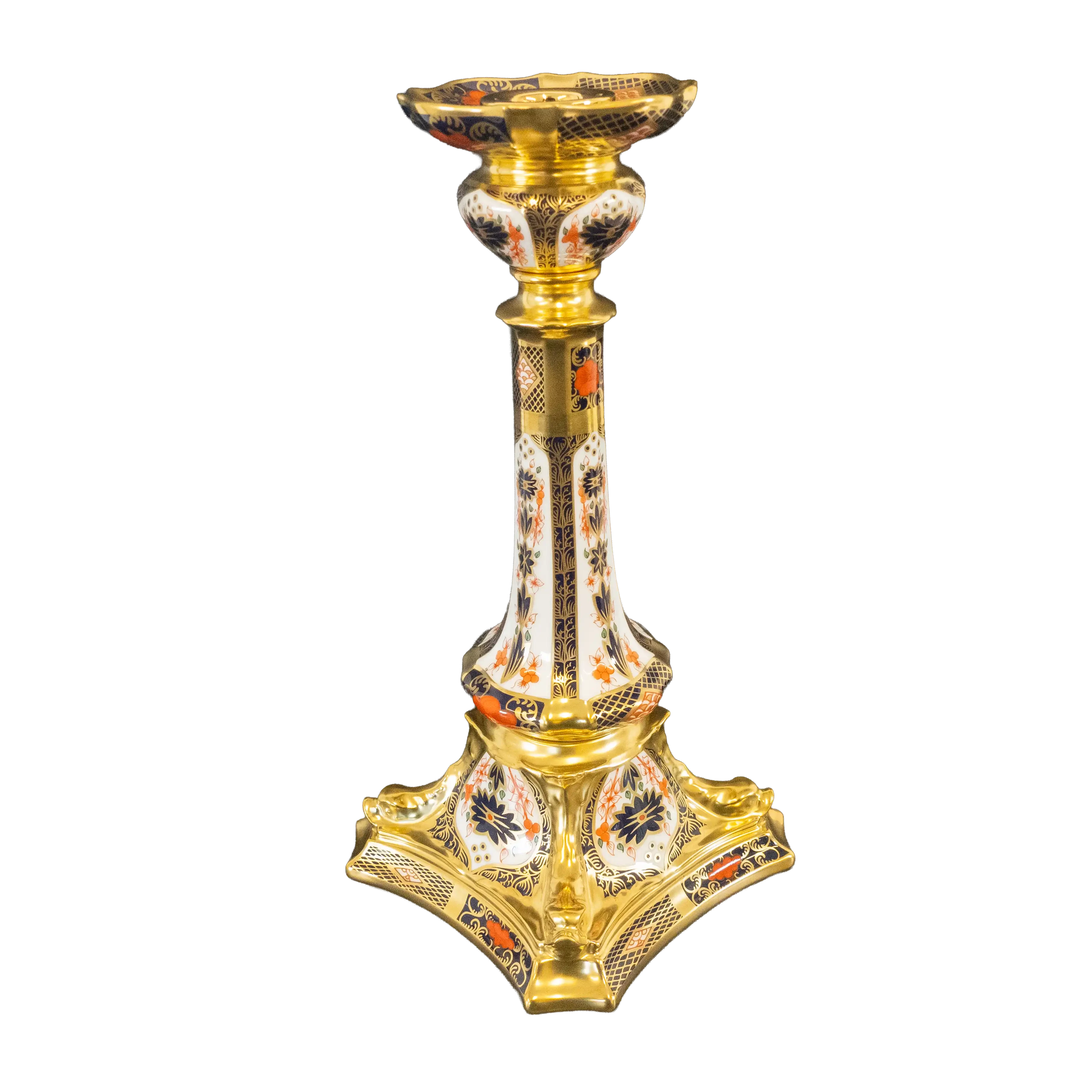Royal Crown Derby Imari SGB Large Candlestick Charterwells
