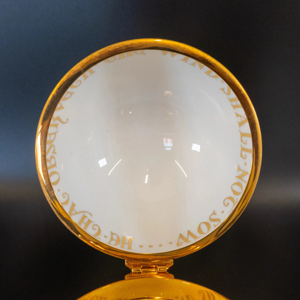 Royal Crown Derby Quality Old Imari SGB Millennium Globe Barometer - Charterwells