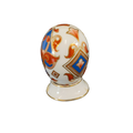 Royal Crown Derby World of Eggs & Stand Charterwells