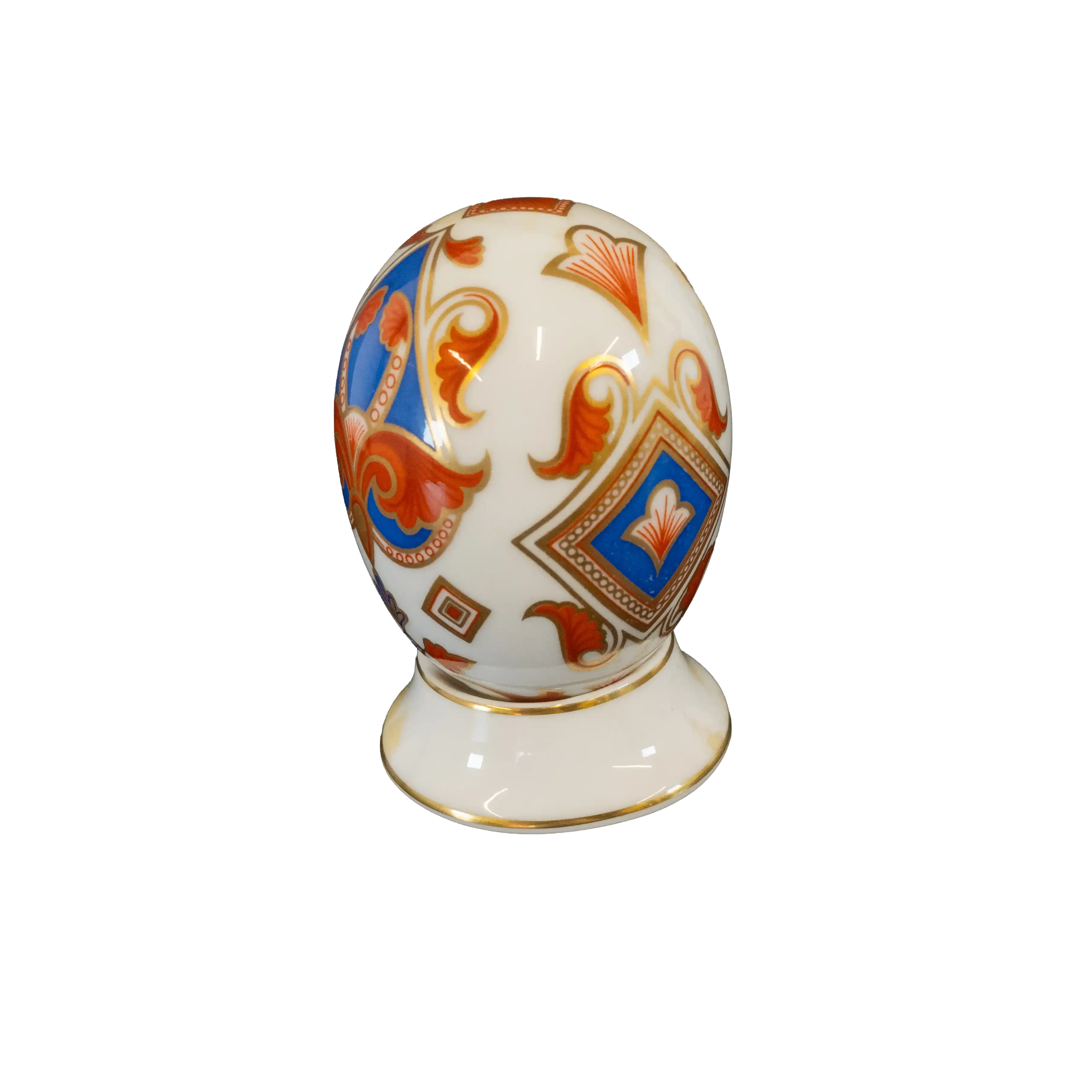 Royal Crown Derby World of Eggs & Stand Charterwells