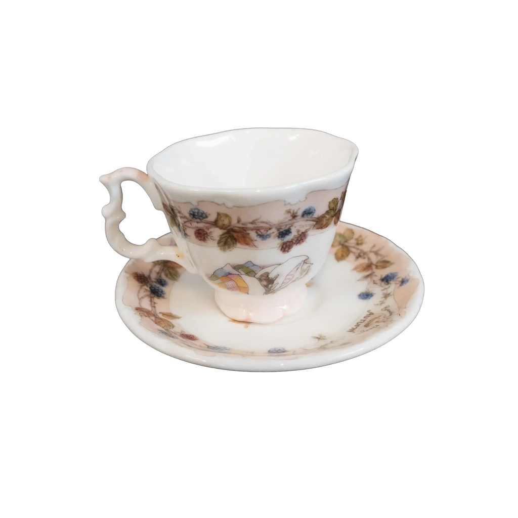 Royal Doulton Autumn Miniature Teacup and Saucer Charterwells-Ex-Display
