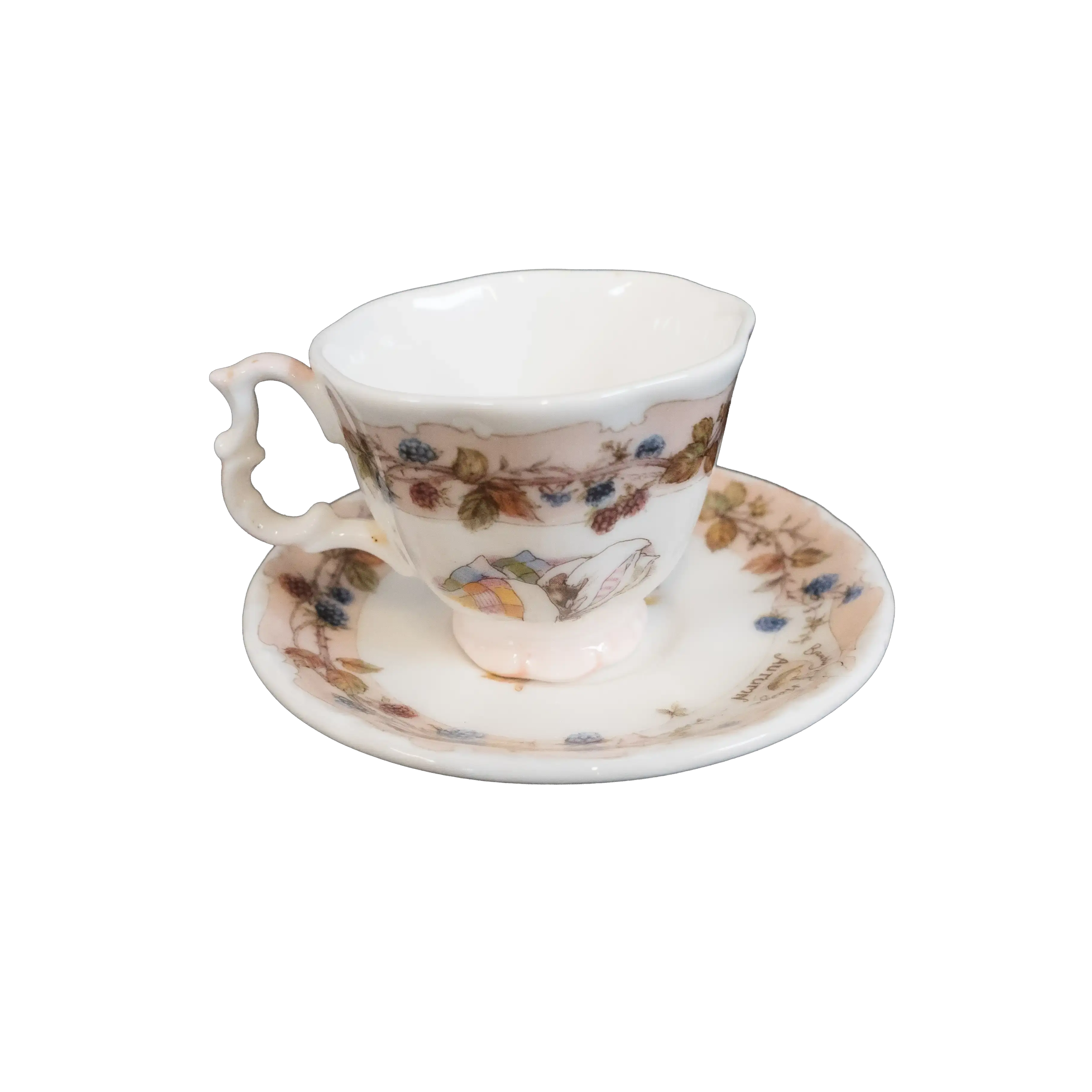 Royal Doulton Autumn Miniature Teacup and Saucer Charterwells-Ex-Display