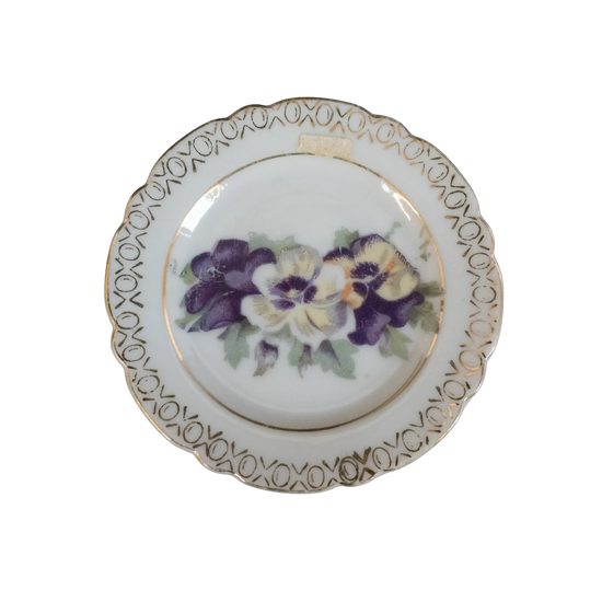 Foreign Supor Parrot Miniature Tea Cup and Saucer Charterwells-Ex-Display