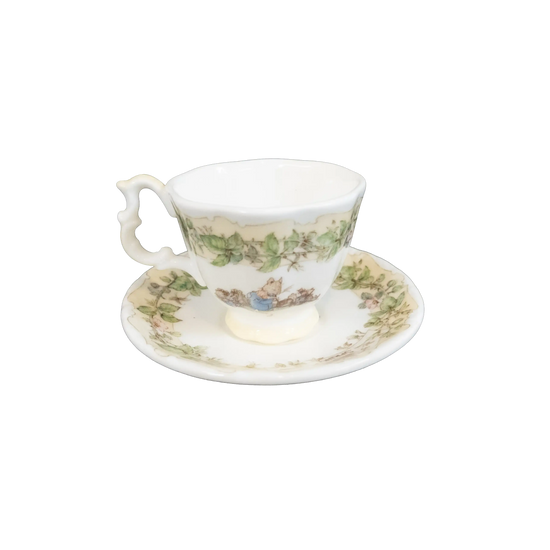 Royal Doulton Spring Miniature Tea Cup and Saucer Charterwells-Ex-Display