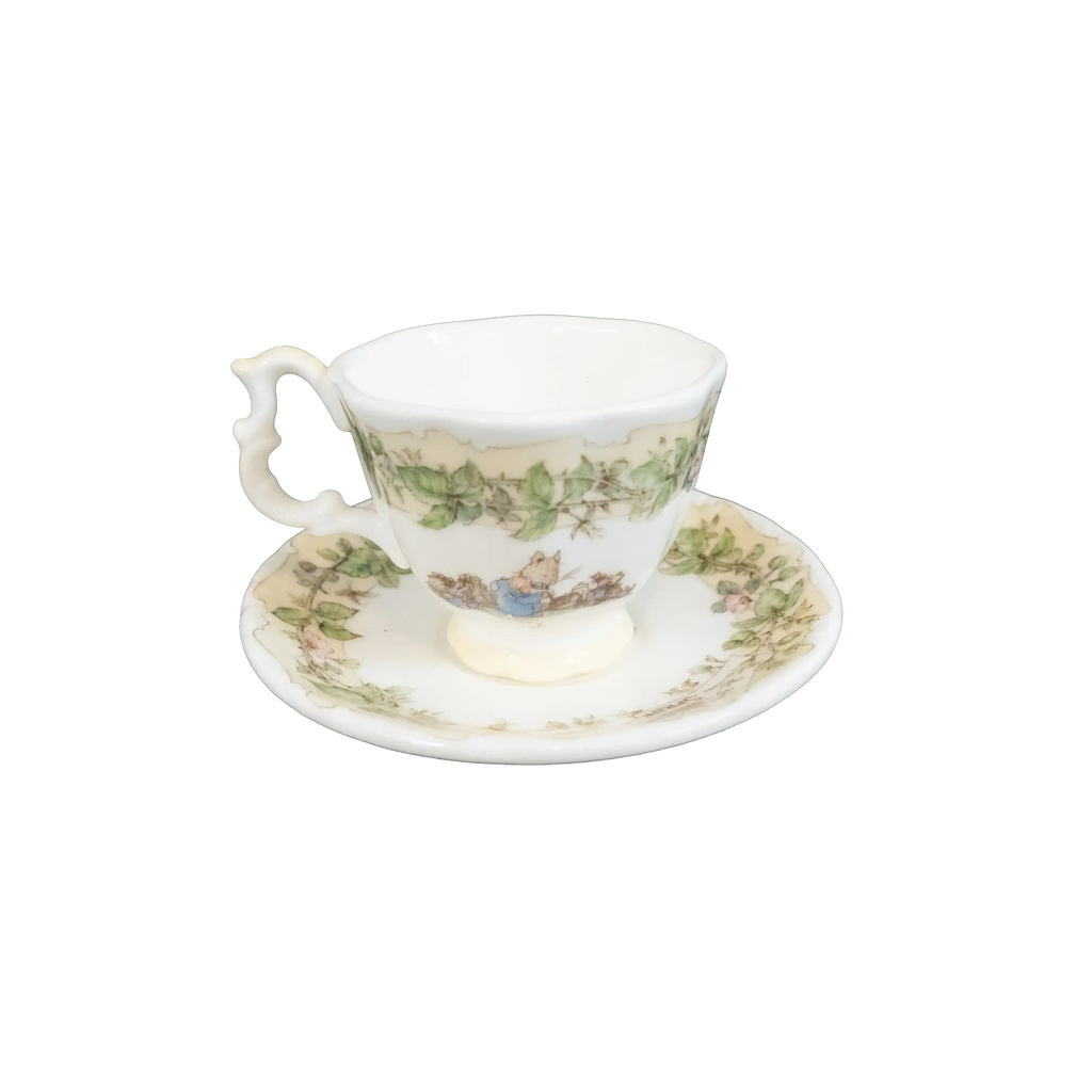 Royal Doulton Spring Miniature Tea Cup and Saucer Charterwells-Ex-Display