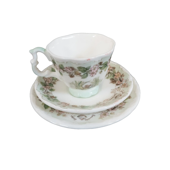 Royal Doulton Brambly Hedge Summer Miniature Tea Cup and Saucer - Charterwells