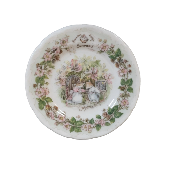 Royal Doulton Brambly Hedge Summer Miniature Tea Cup and Saucer - Charterwells
