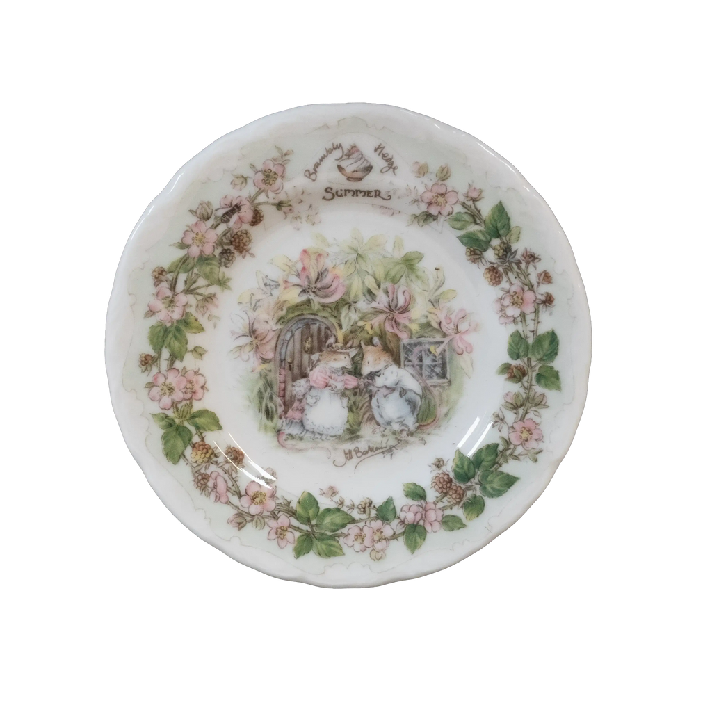 Royal Doulton Brambly Hedge Summer Miniature Tea Cup and Saucer - Charterwells