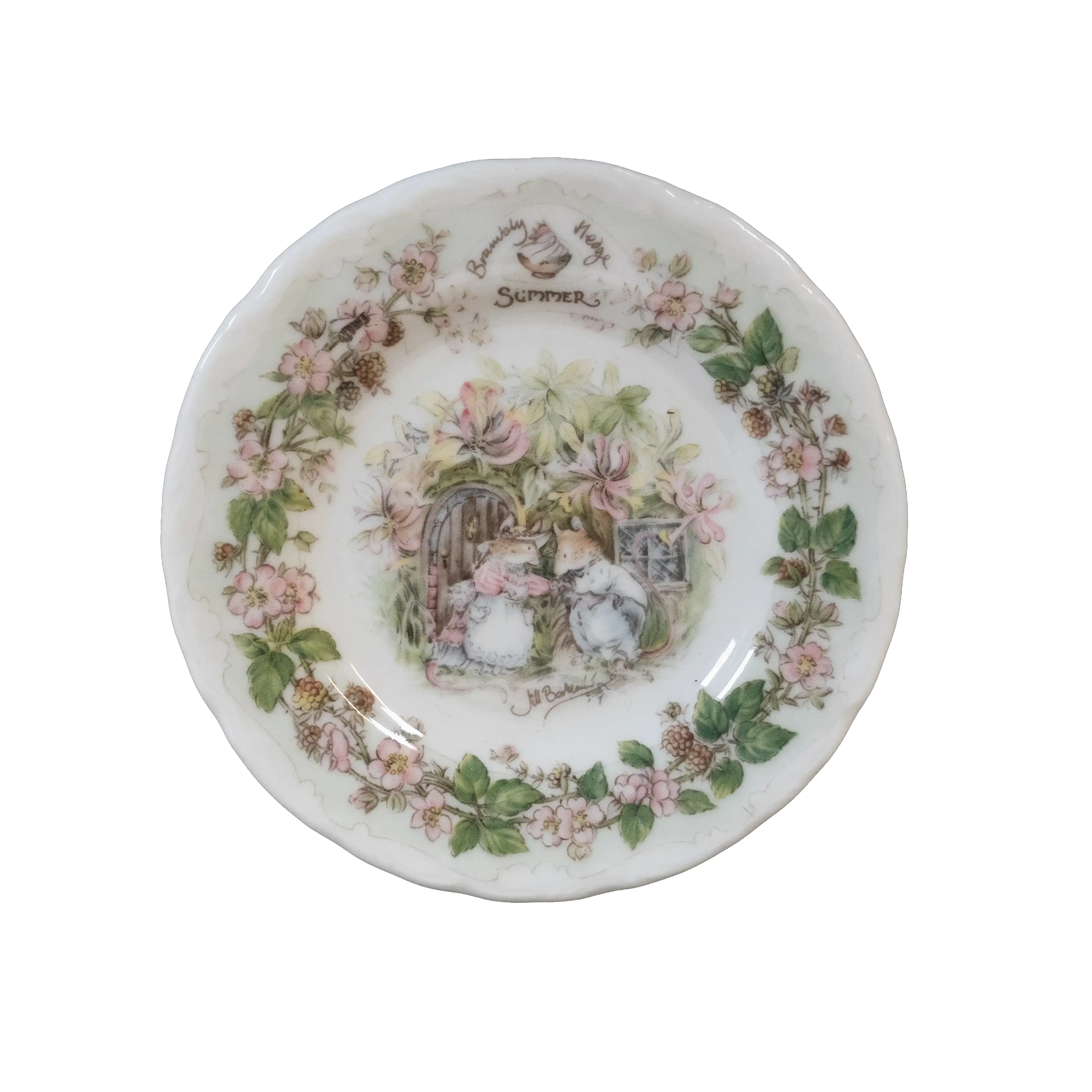 Royal Doulton Brambly Hedge Summer Miniature Tea Cup and Saucer - Charterwells