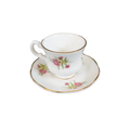 Salisbury Floral Miniature Tea Cup and Saucer - Charterwells