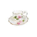 Healacraft Floral Miniature Cup and Saucer - Charterwells