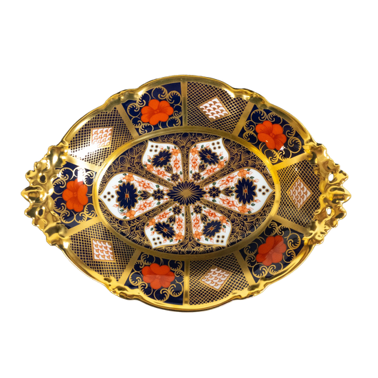 Royal Crown Derby Imari SGB Oval Comport Charterwells