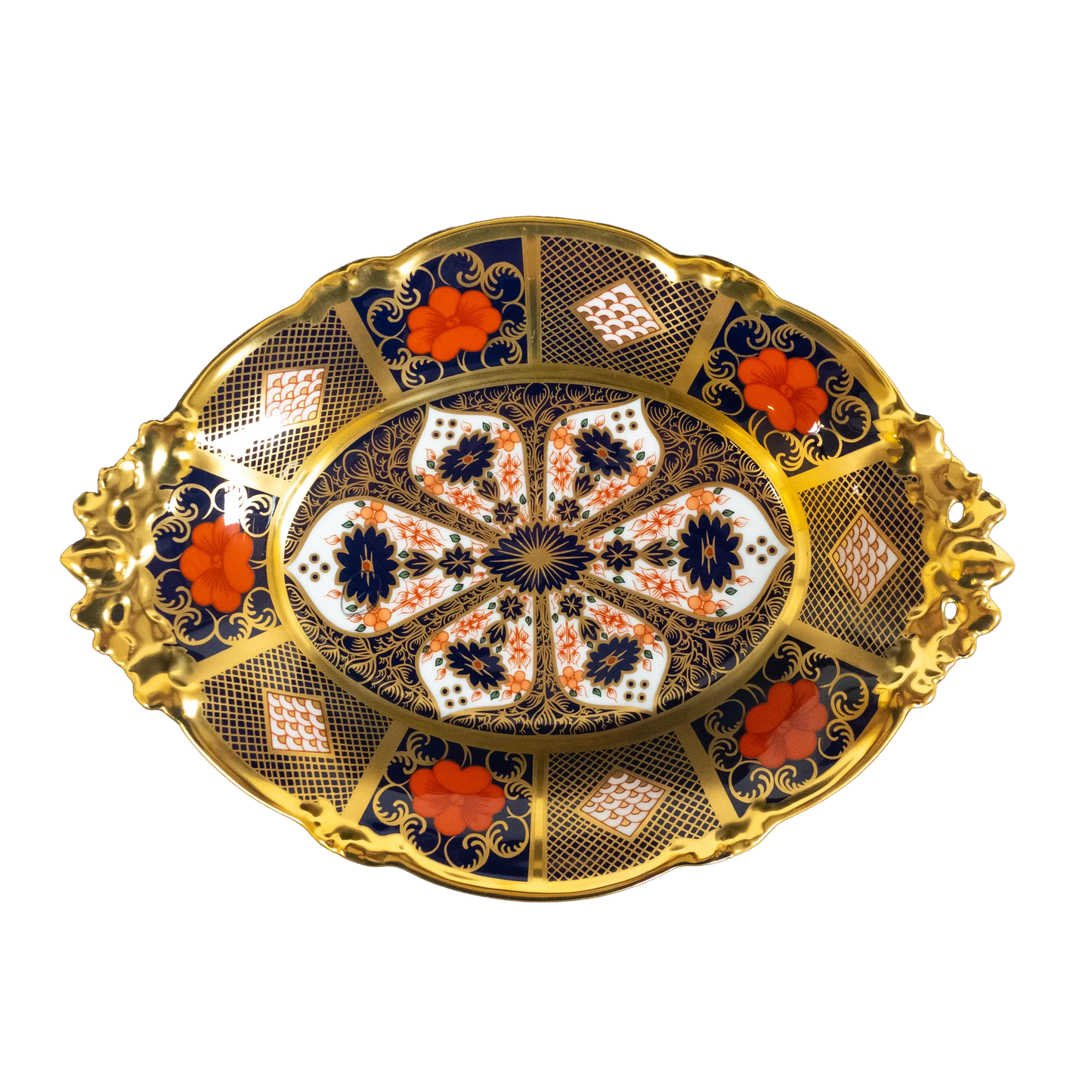 Royal Crown Derby Imari SGB Oval Comport Charterwells