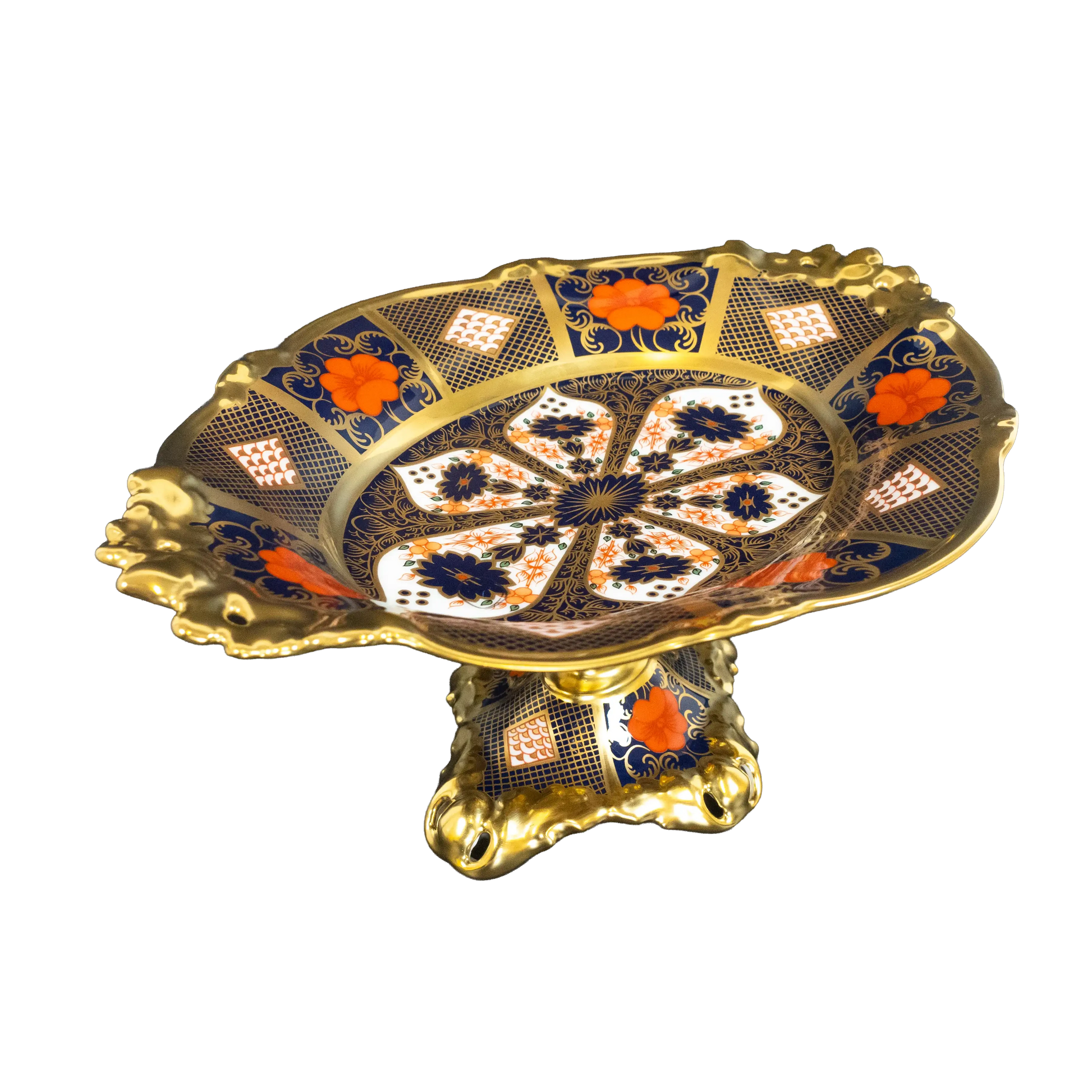 Royal Crown Derby Imari SGB Oval Comport - Charterwells