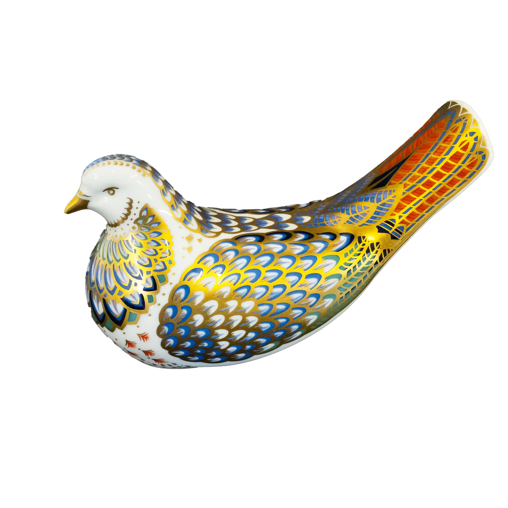 Royal Crown Derby Millennium Dove Paperweight - Charterwells