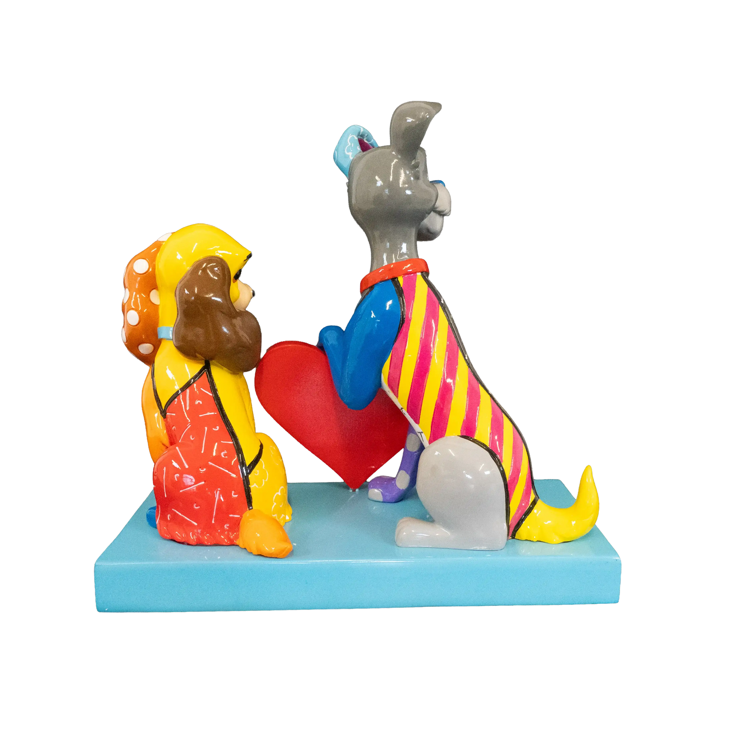 Britto Disney Lady & the Tramp Figurine Charterwells
