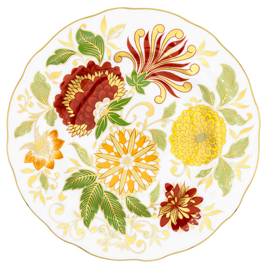Royal Crown Derby  Indian Summer 8" Accent Plate Royal Crown Derby