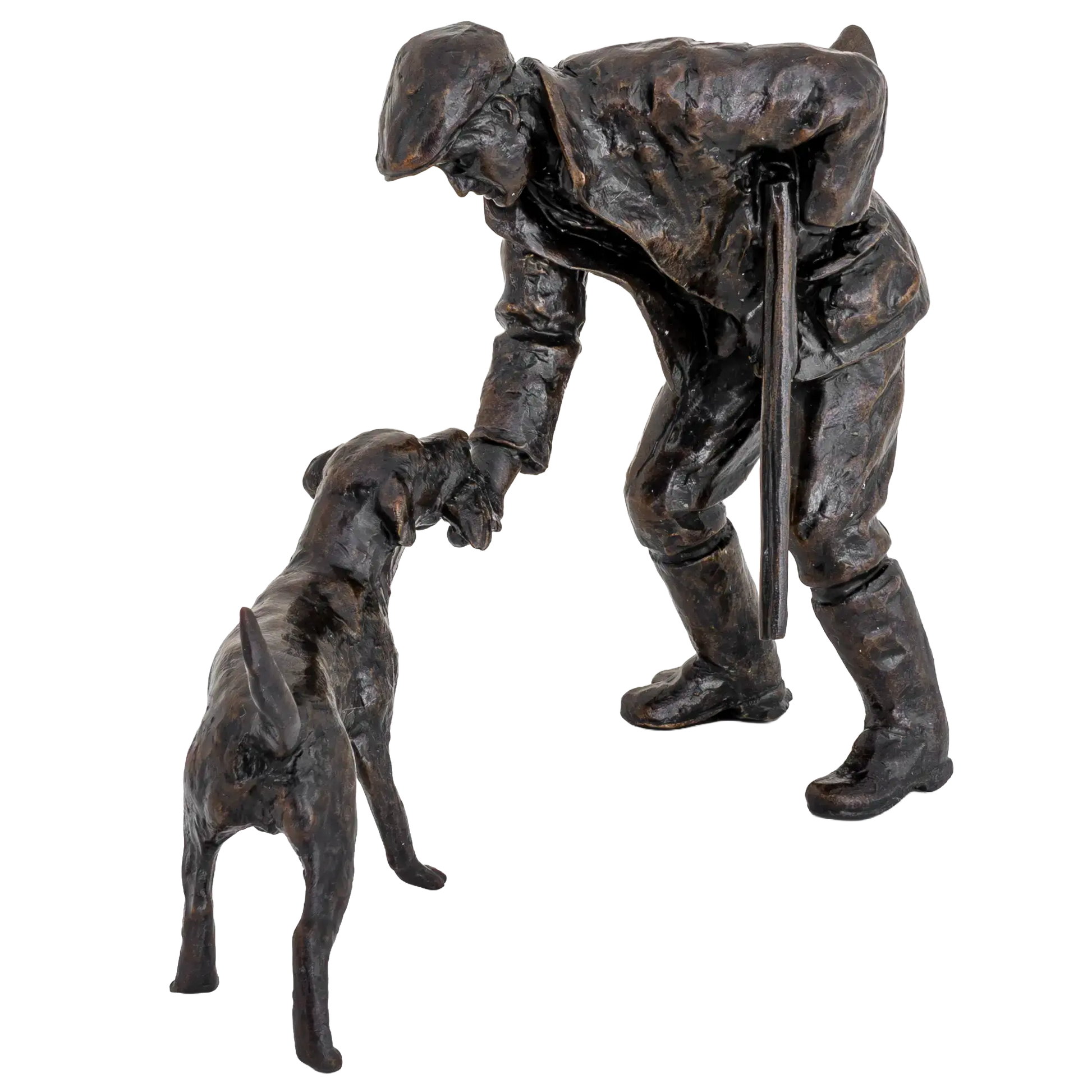 Richard Cooper Bronze Country Pursuits Collection Safe Retrieve Figurine
